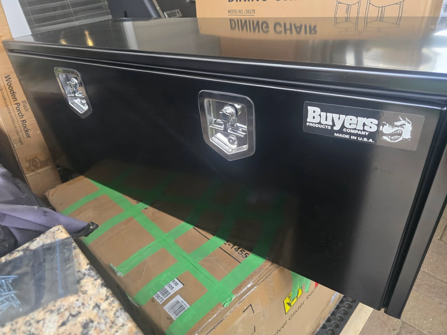 Buyers Products Black Steel Underbody Truck Box - photo 4