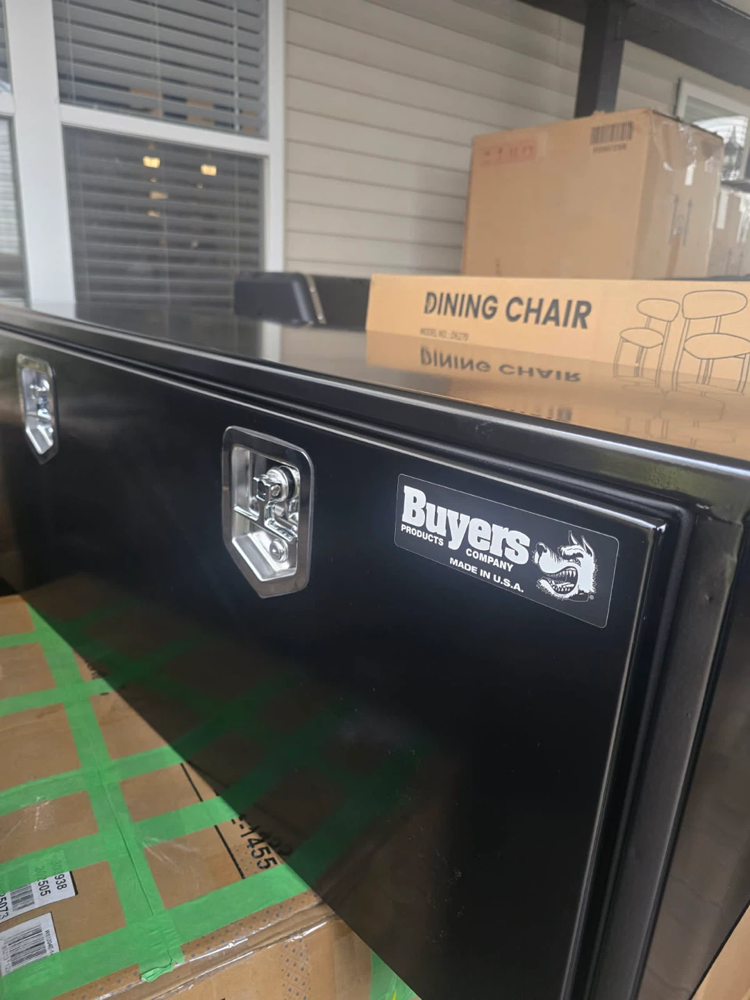 Buyers Products Black Steel Underbody Truck Box