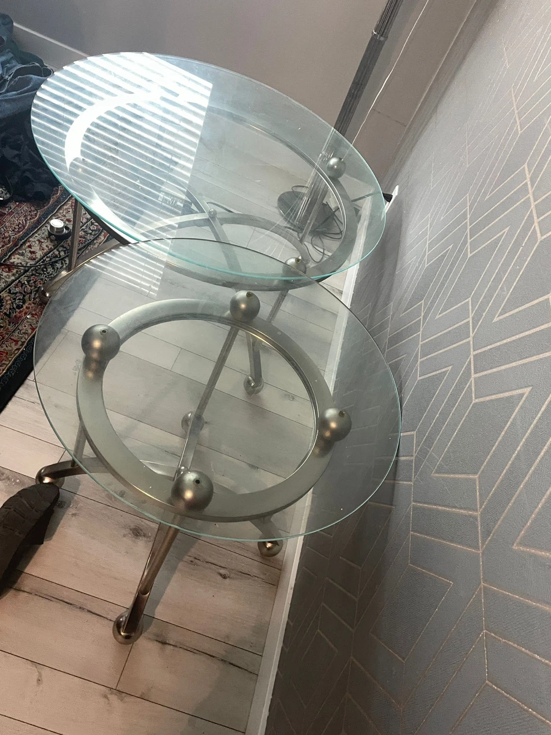 Glass Top Coffee Table - photo 2