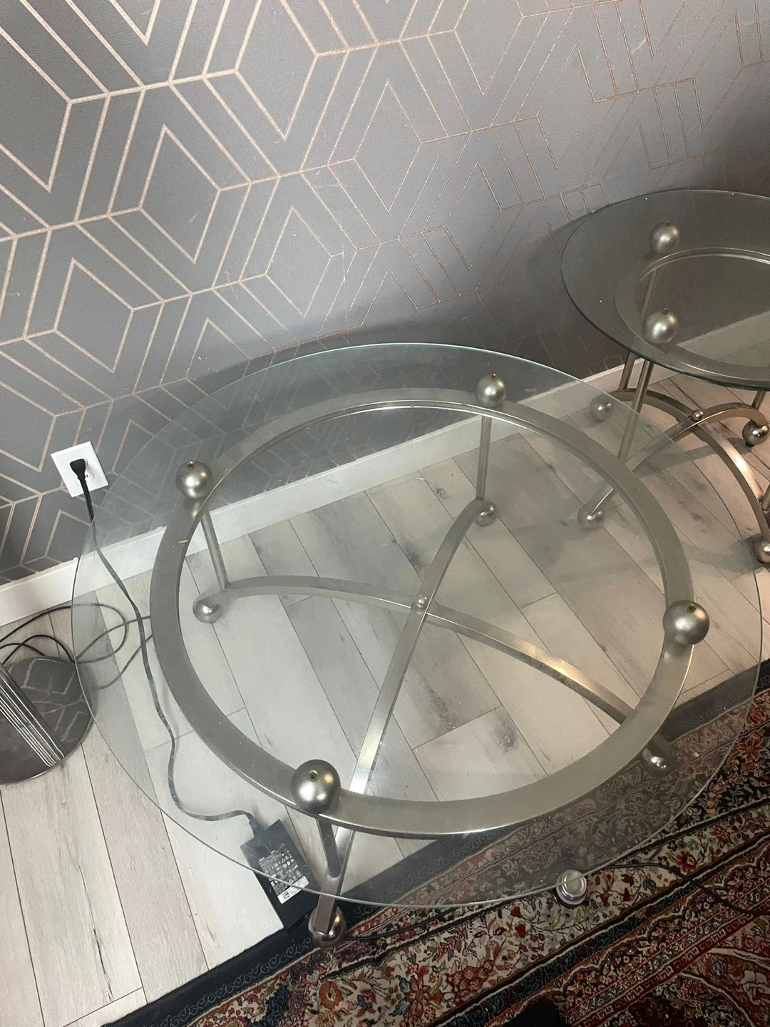 Glass Top Coffee Table - photo 3