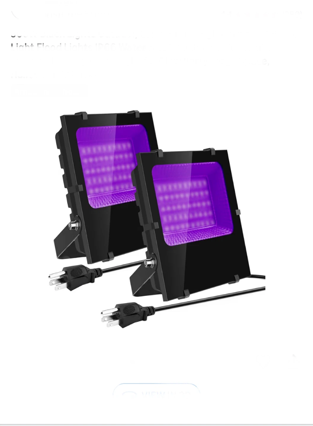 2 pack 300W , Commercial High Power LED - New