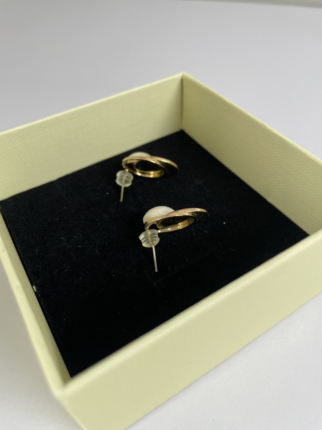 Cute Earrings - Brown & Gold - photo 5