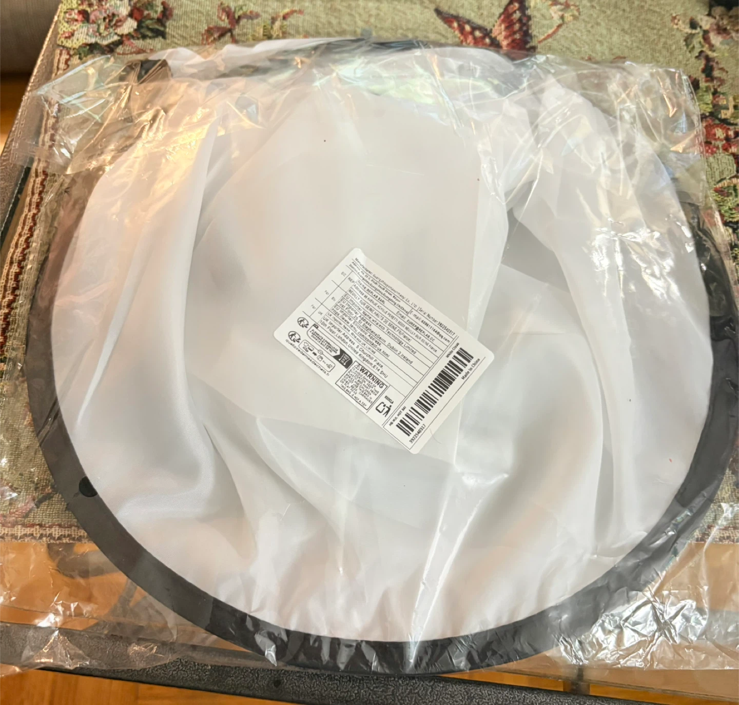 Hair Cutting Umbrella Cape - White - photo 3