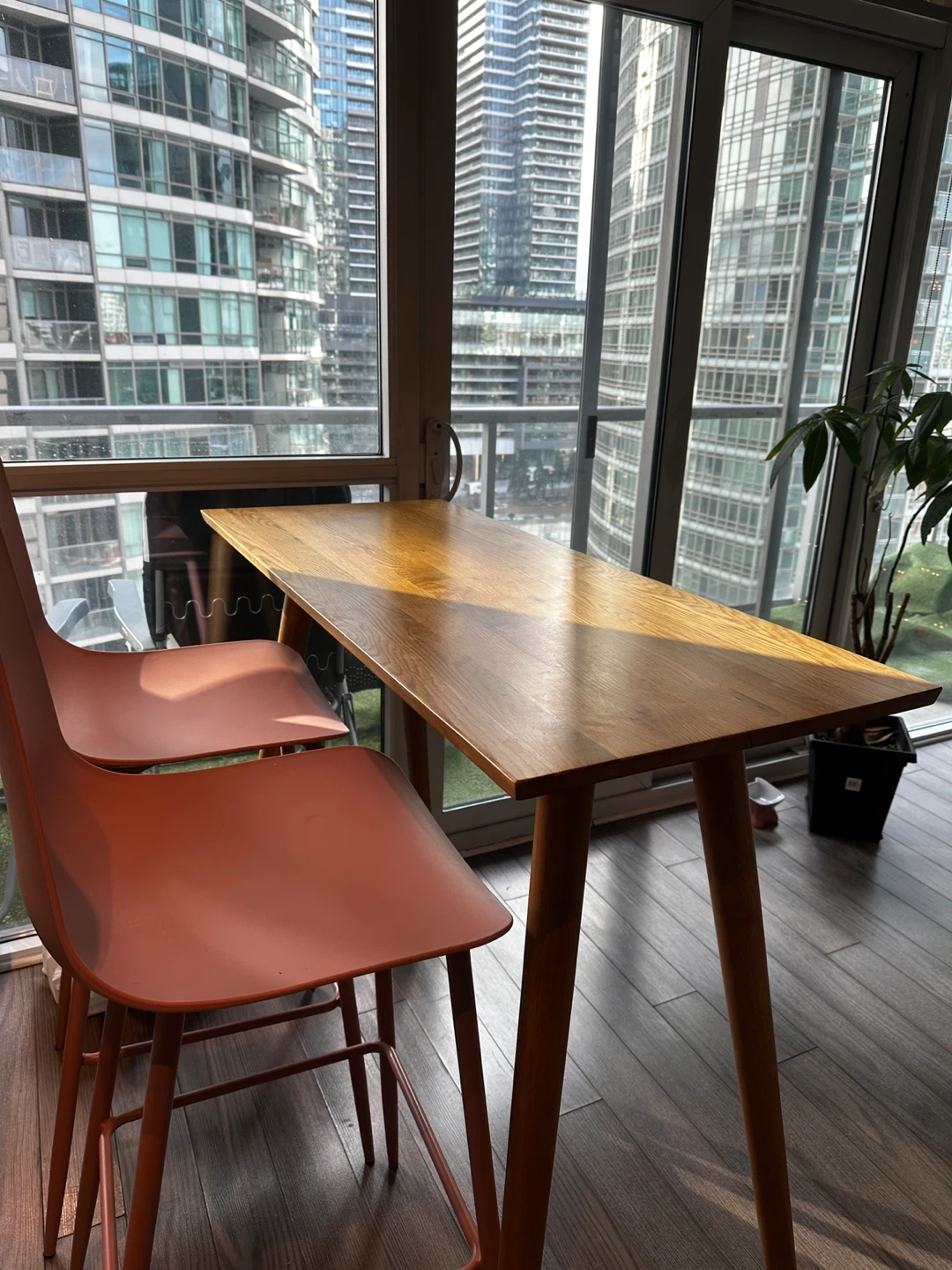 Article Seno Bar Table - Solid Oak - photo 4