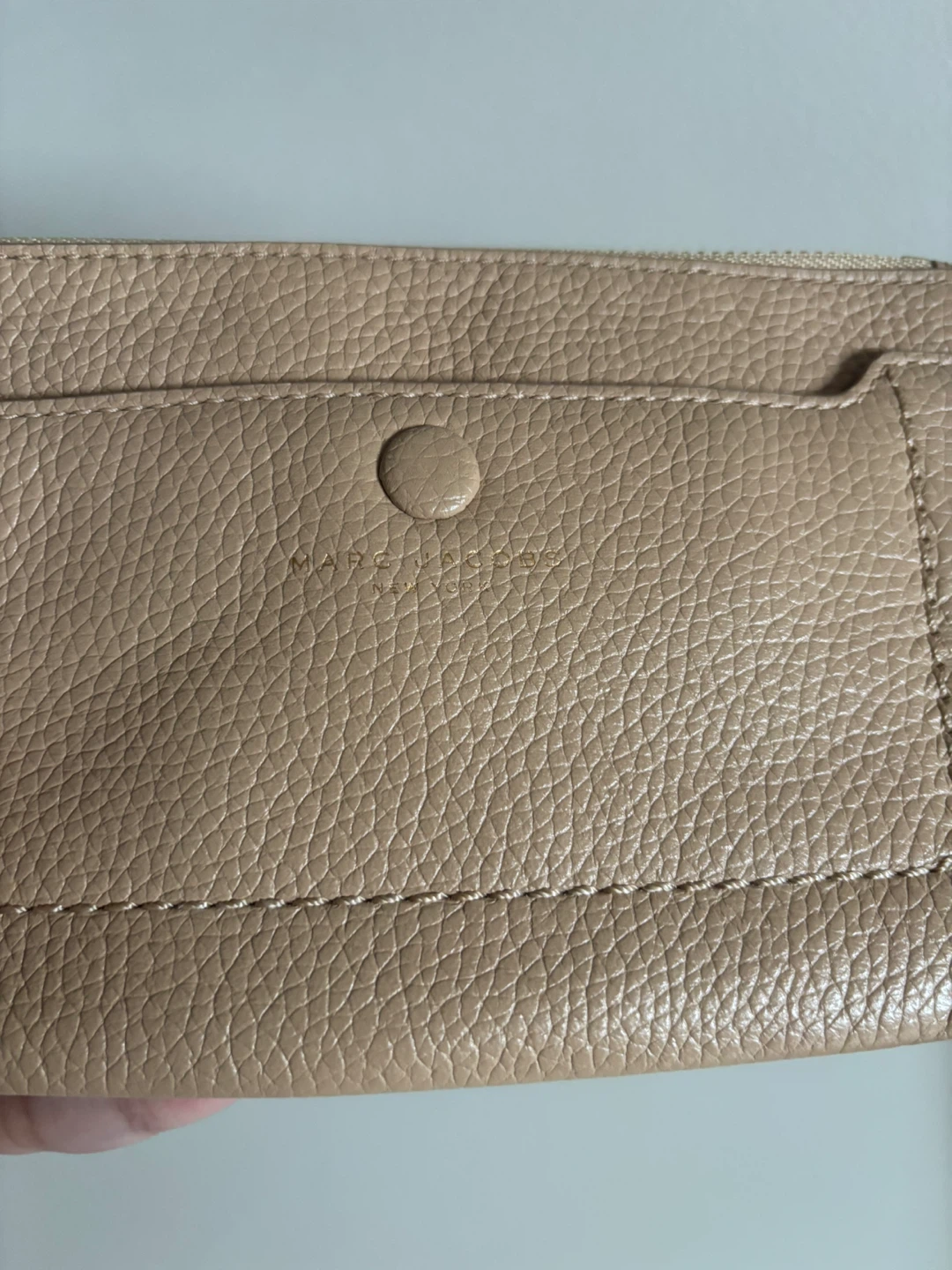Marc Jacobs Beige Leather Wristlet - photo 2