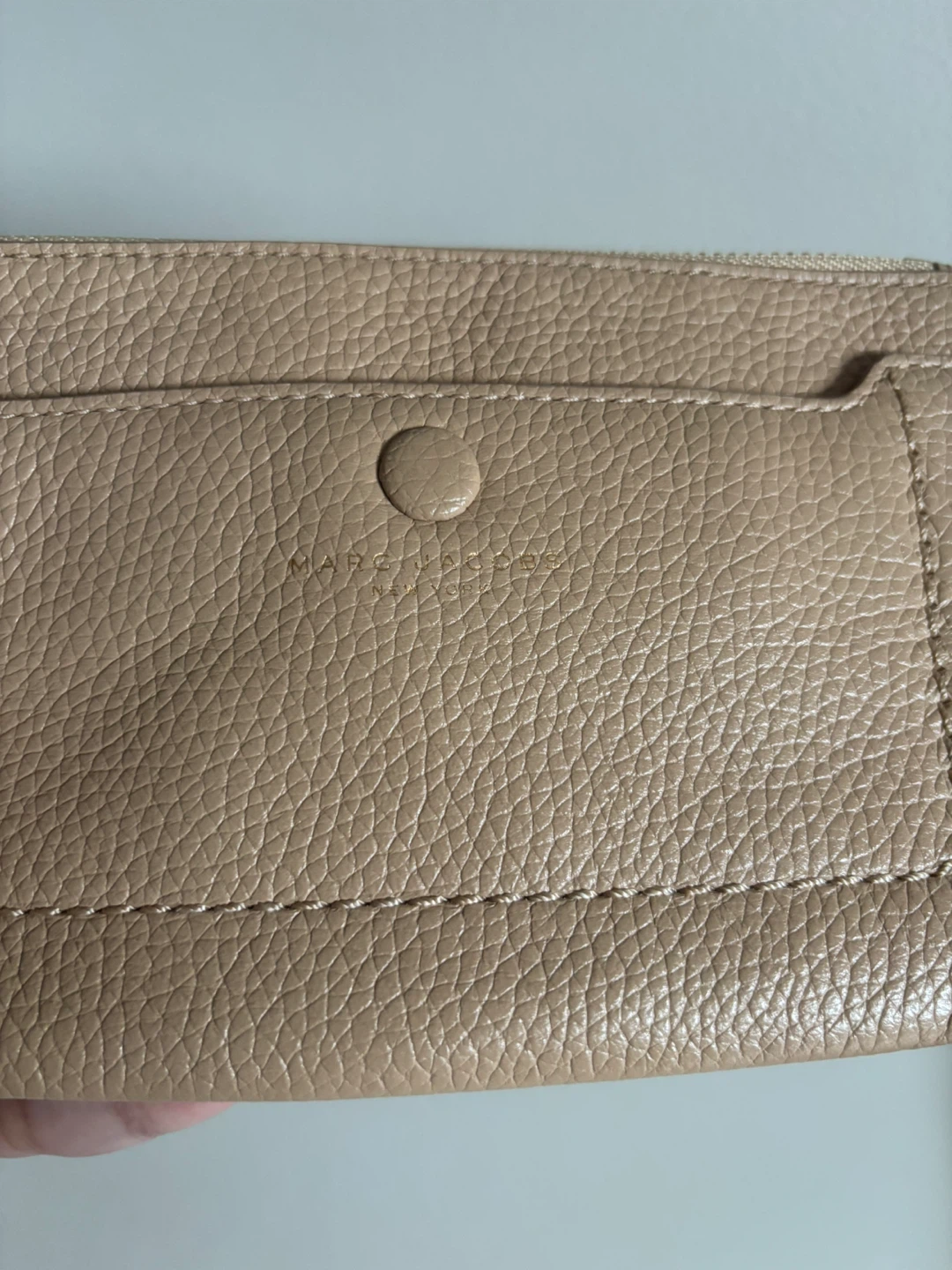 Marc Jacobs Beige Leather Wristlet - photo 3