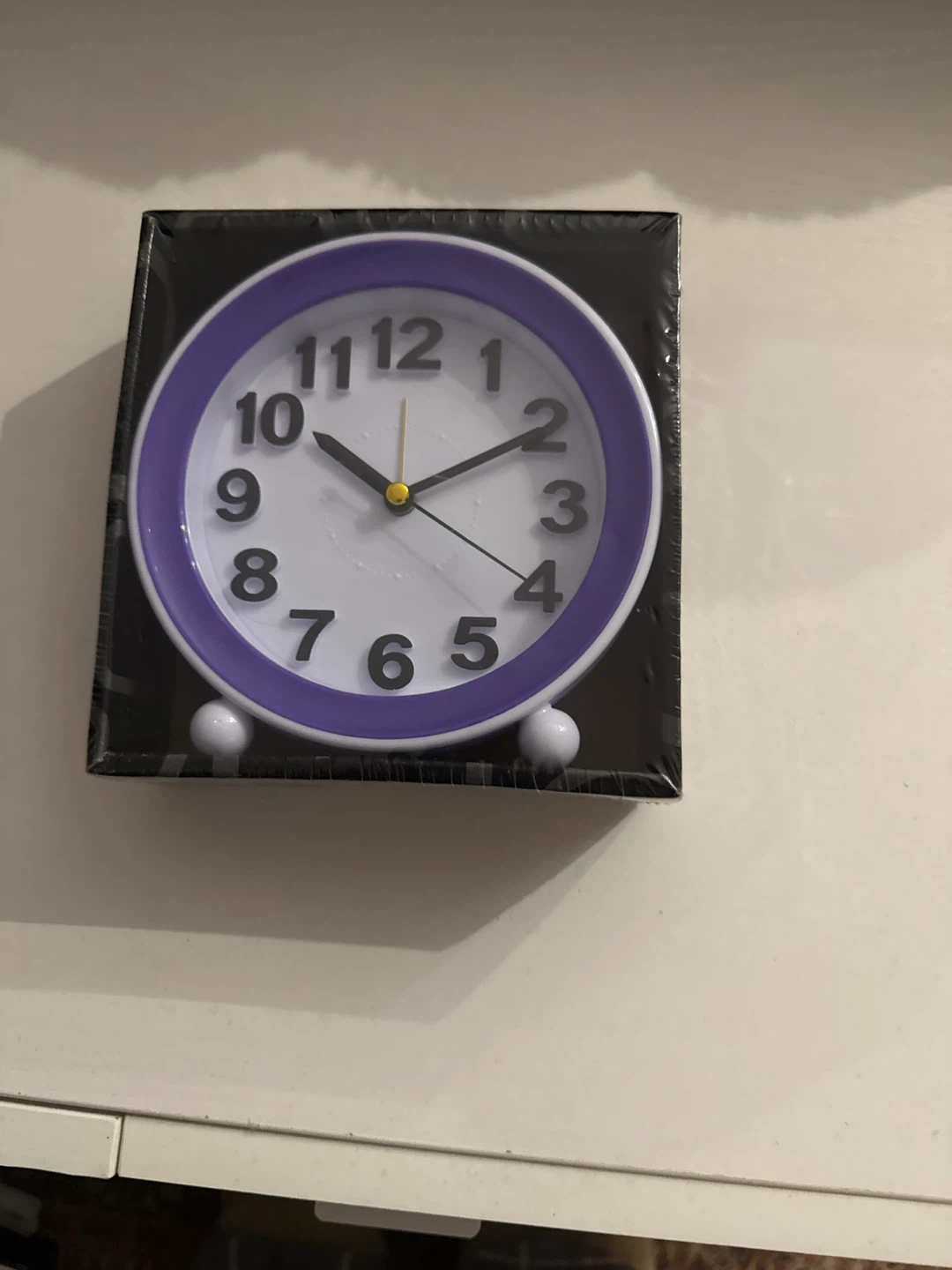 Herald & Barnes Alarm Clock - Purple