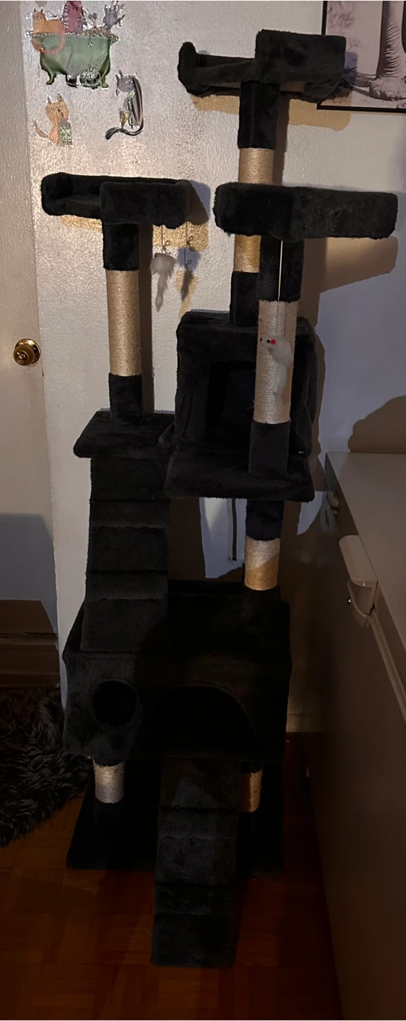 CAT TOWER  STARTED (USE LIKE NEW) - photo 2