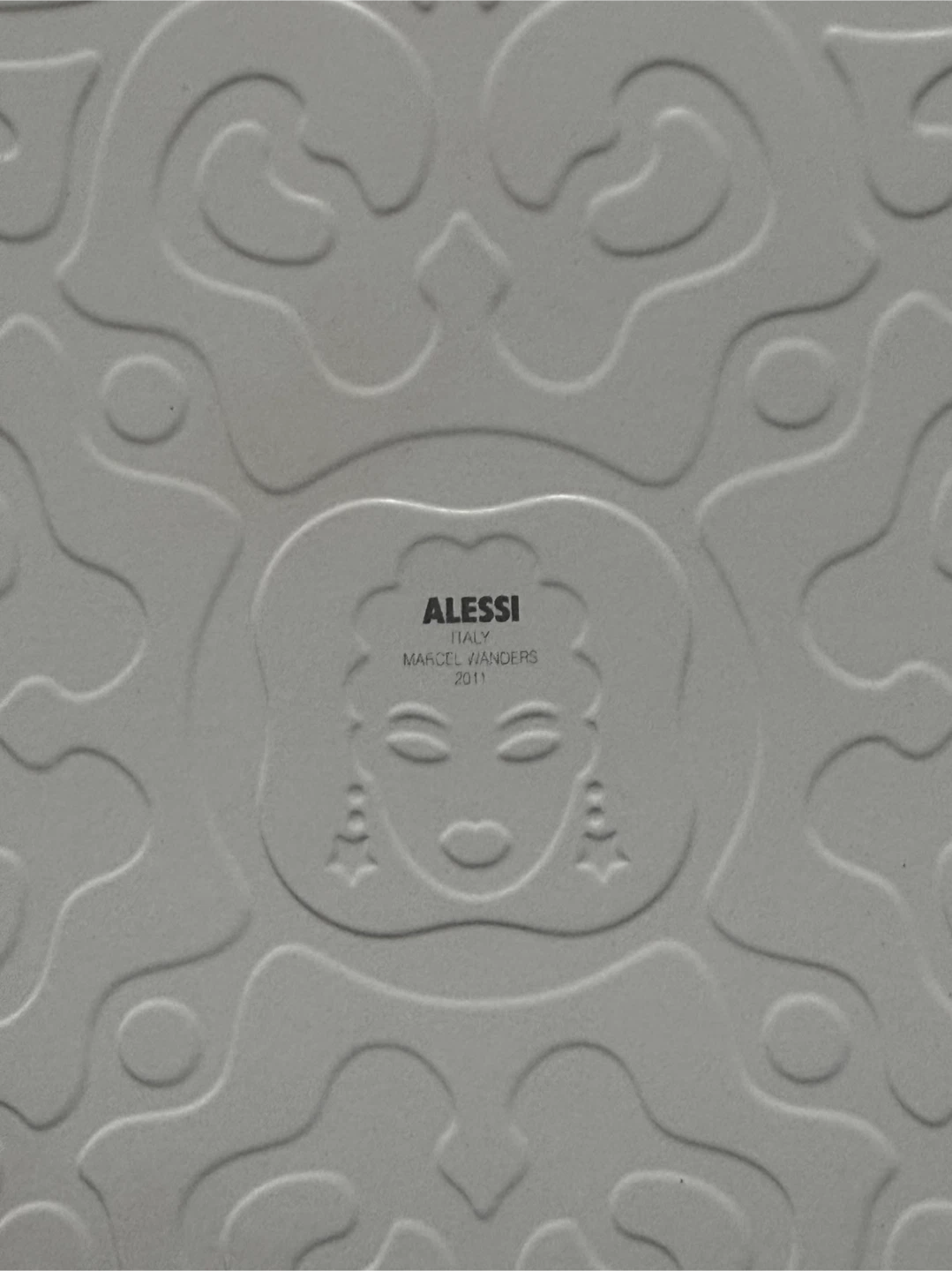 NEW ALESSI WHITE Round Tray by Marcel Wanders - photo 3