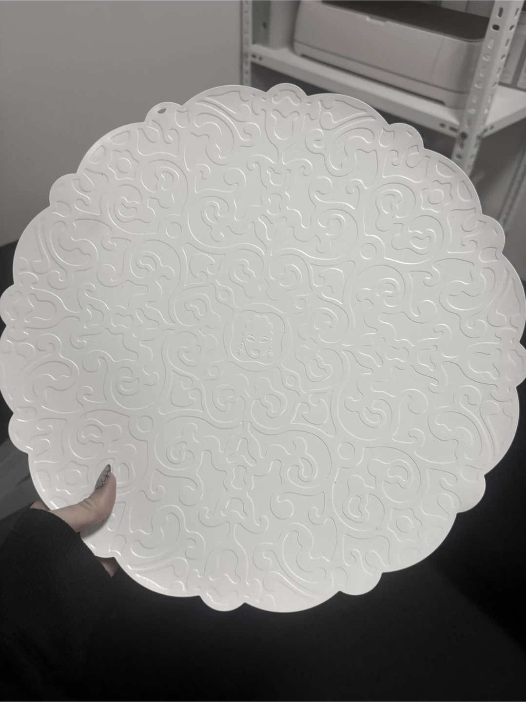 NEW ALESSI WHITE Round Tray by Marcel Wanders - photo 4