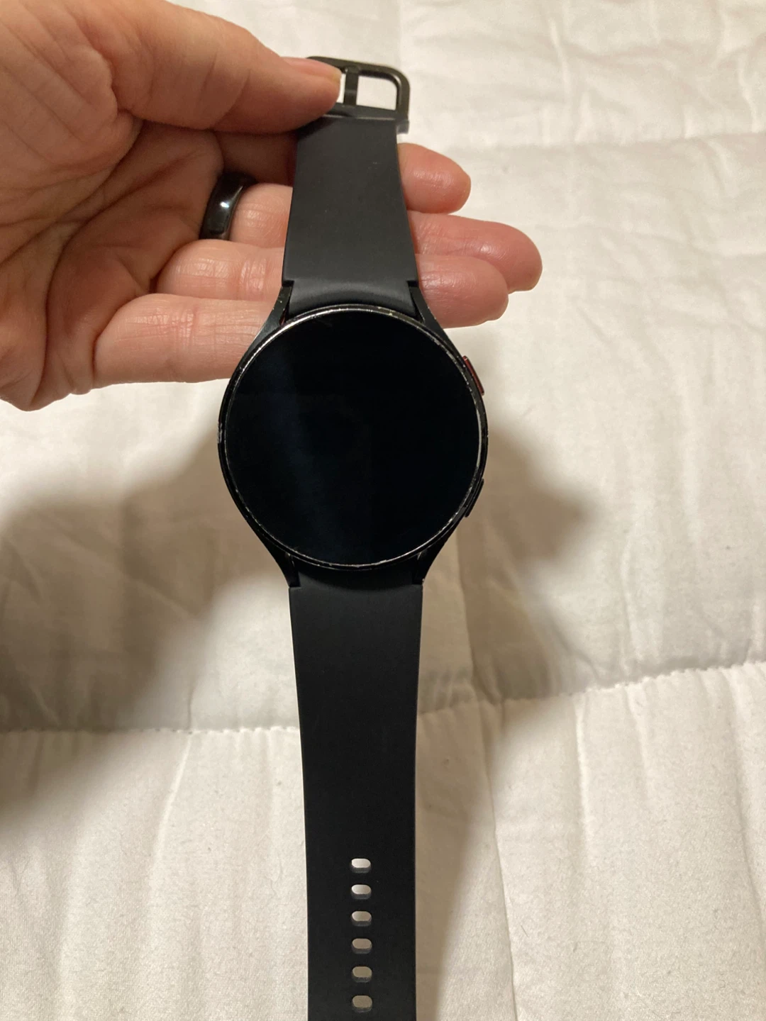 Samsung Galaxy Watch 4 44mm Black w/ Charger - photo 4