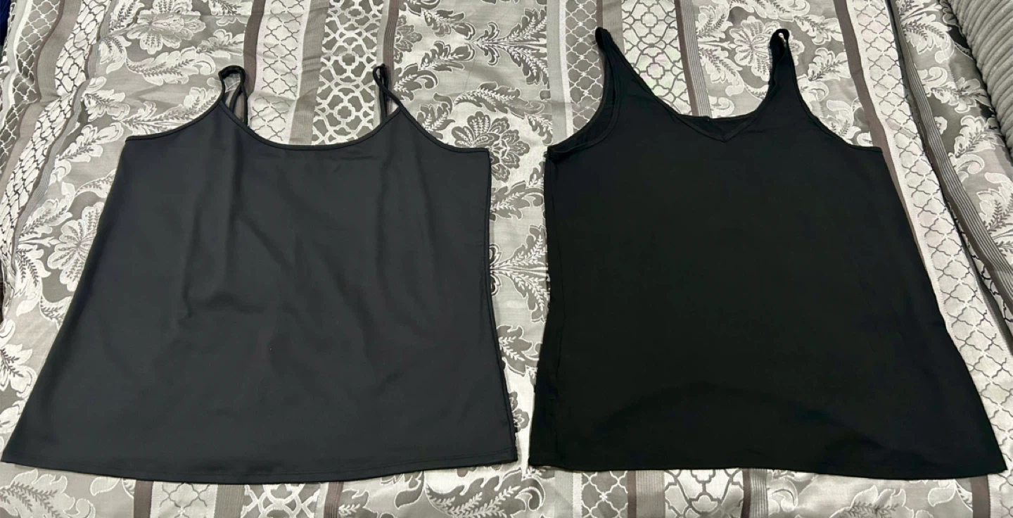EUC Reitmans Black Cami Bundle (2) – Size XXL