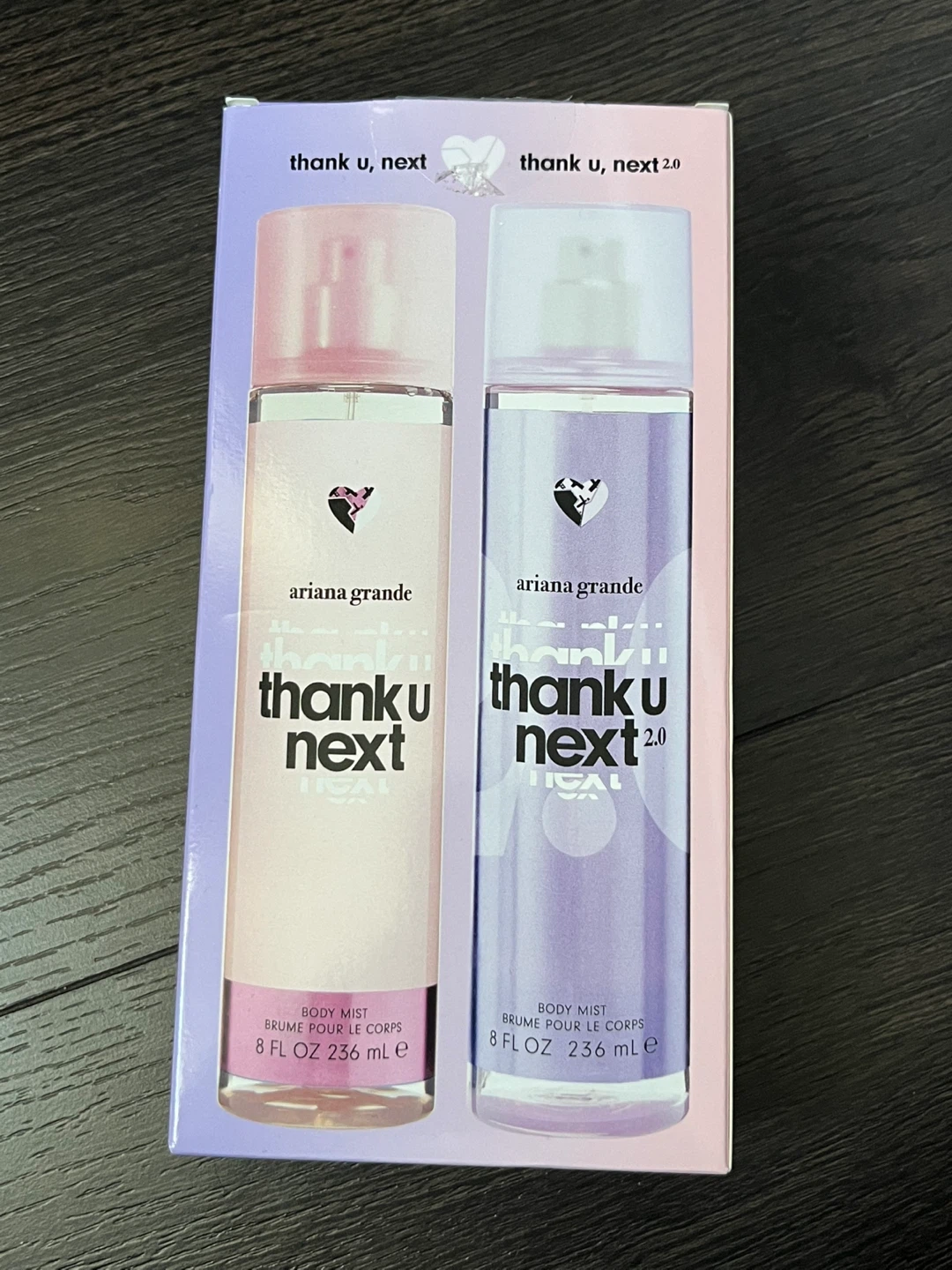 Ariana Grande Thank U Next Body Mist Set