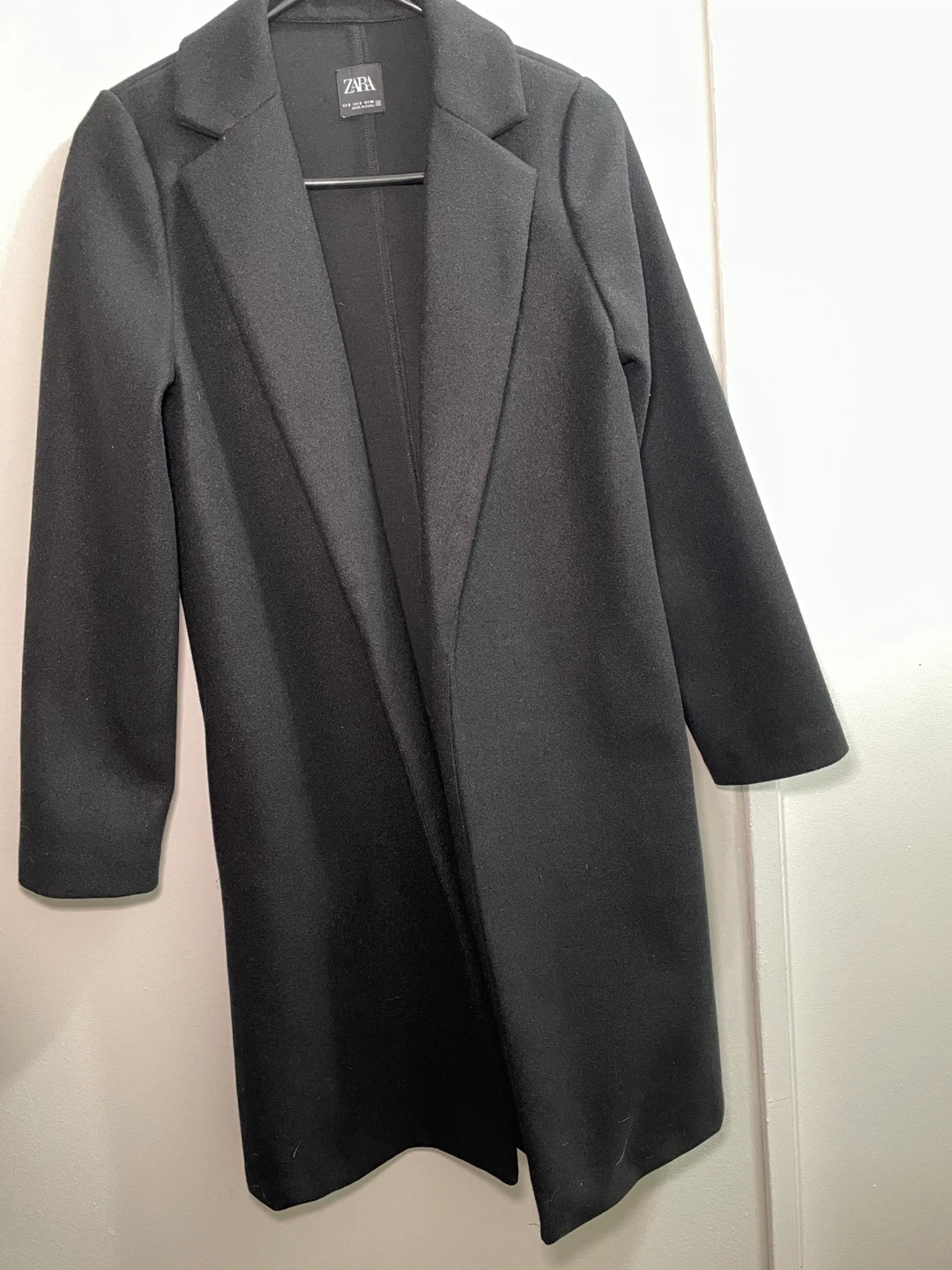 Zara Black Coat - Size M