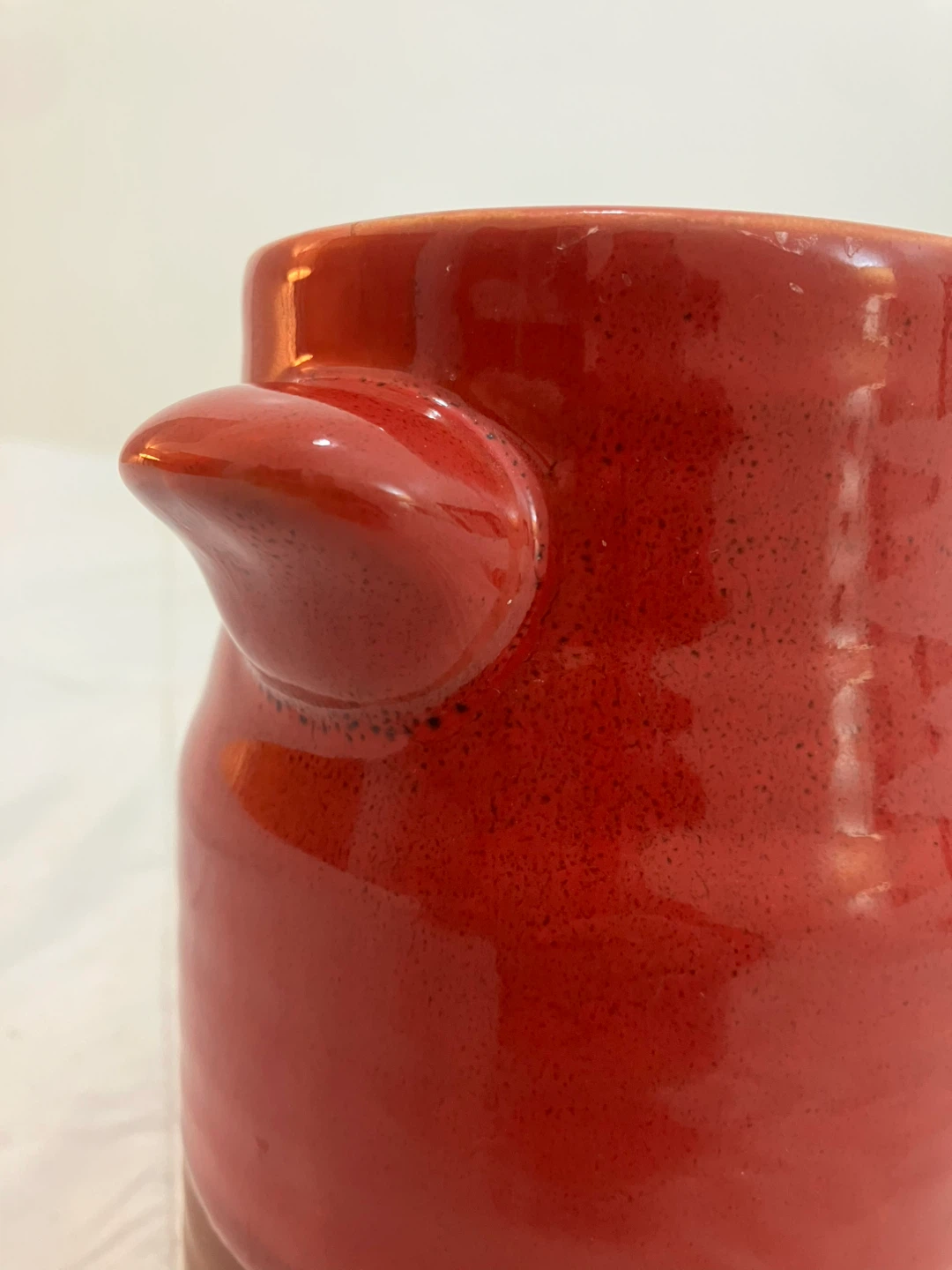 Vintage Teleflora Ceramic Ridged Vase - 6.5” x 5.5” - photo 3