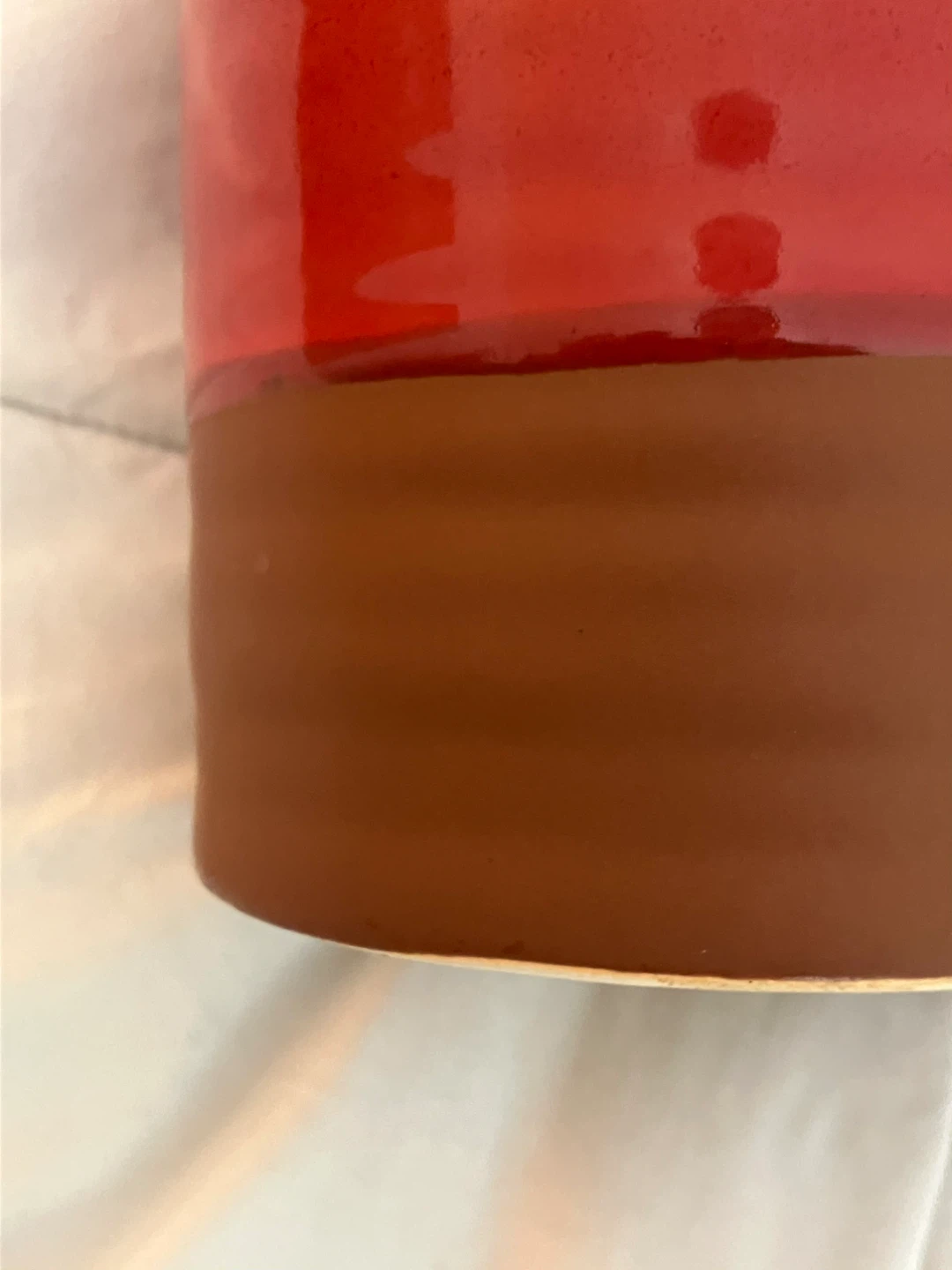 Vintage Teleflora Ceramic Ridged Vase - 6.5” x 5.5” - photo 5