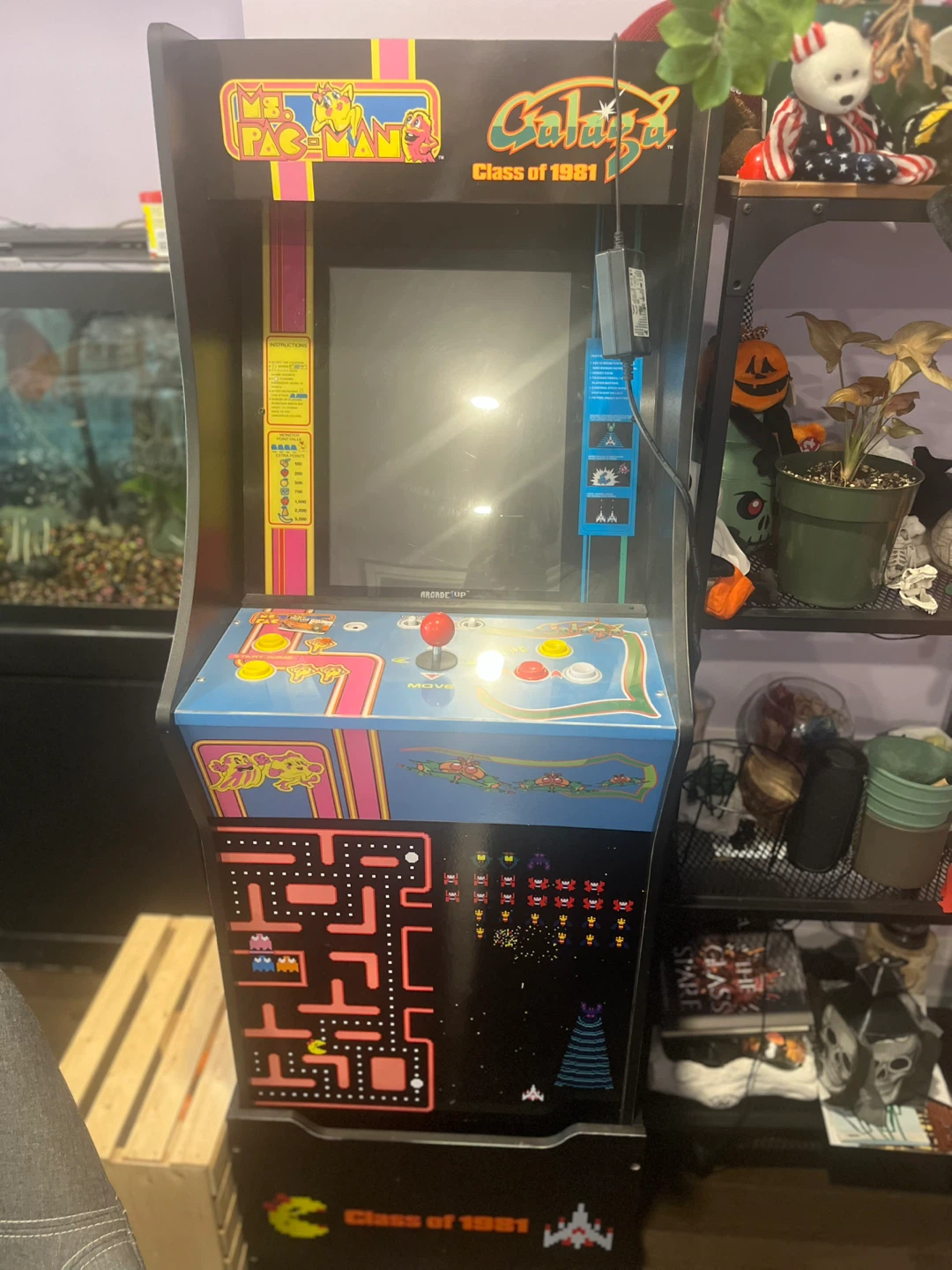 Arcade1Up Ms. Pac-Man/Galaga Class of 1981 - photo 3