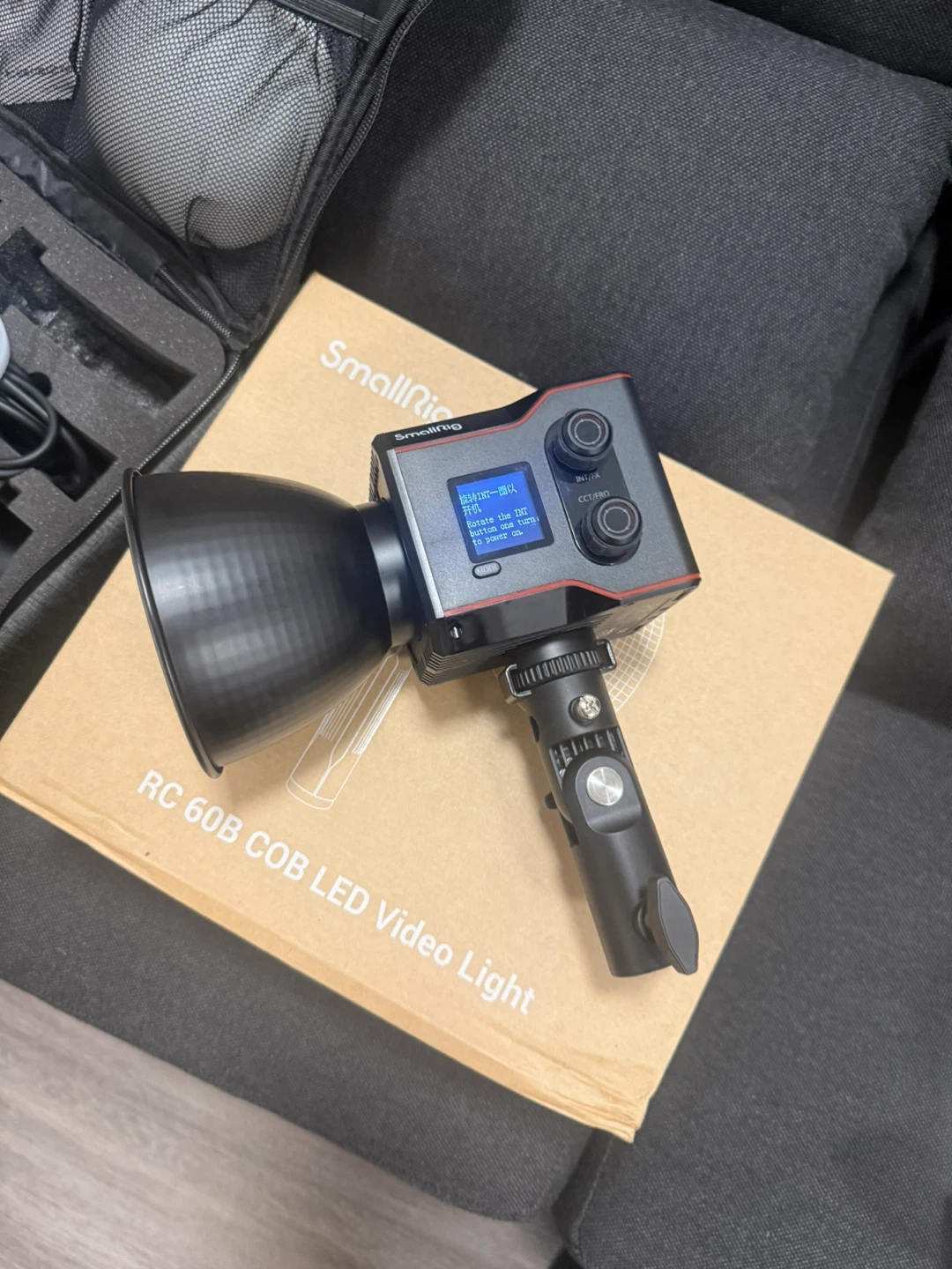 SMALLRIG RC 60B COB Video Light built-in 340AH Battery - photo 5