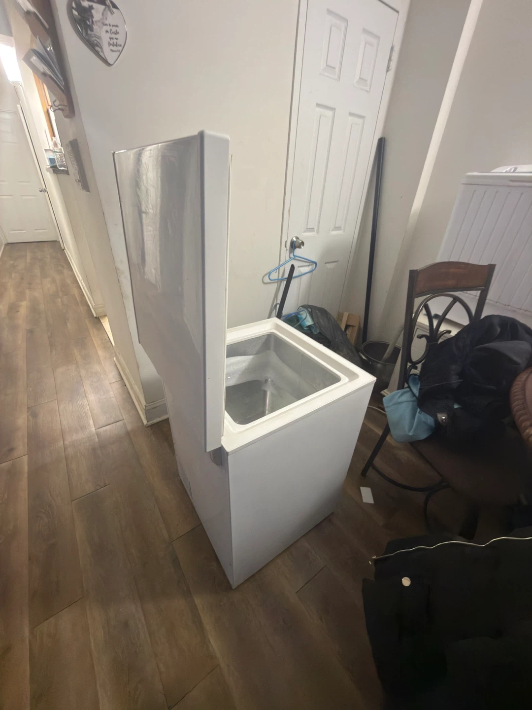 White Chest Compact Freezer