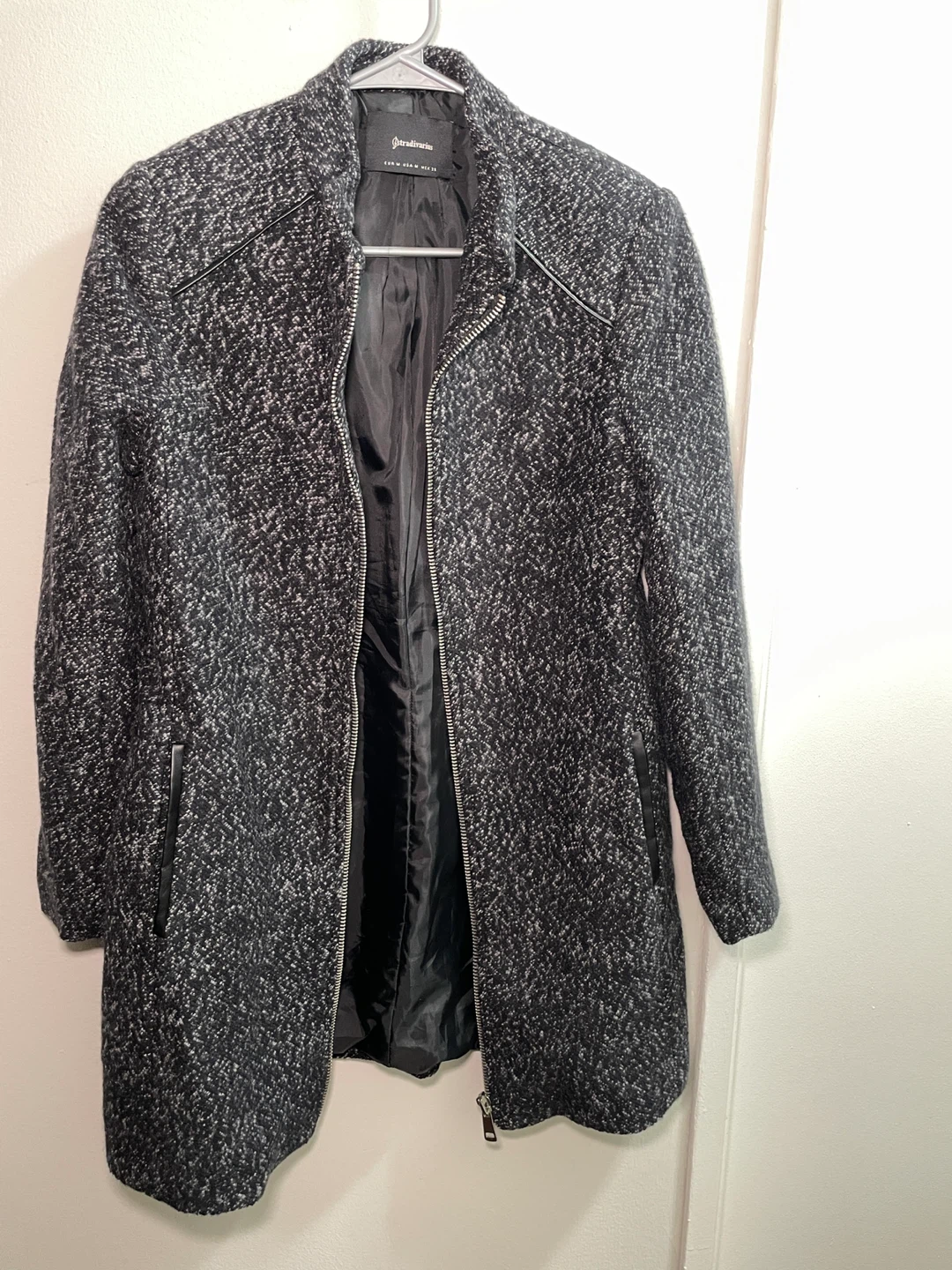 Stradivarius Gray Coat - Size M