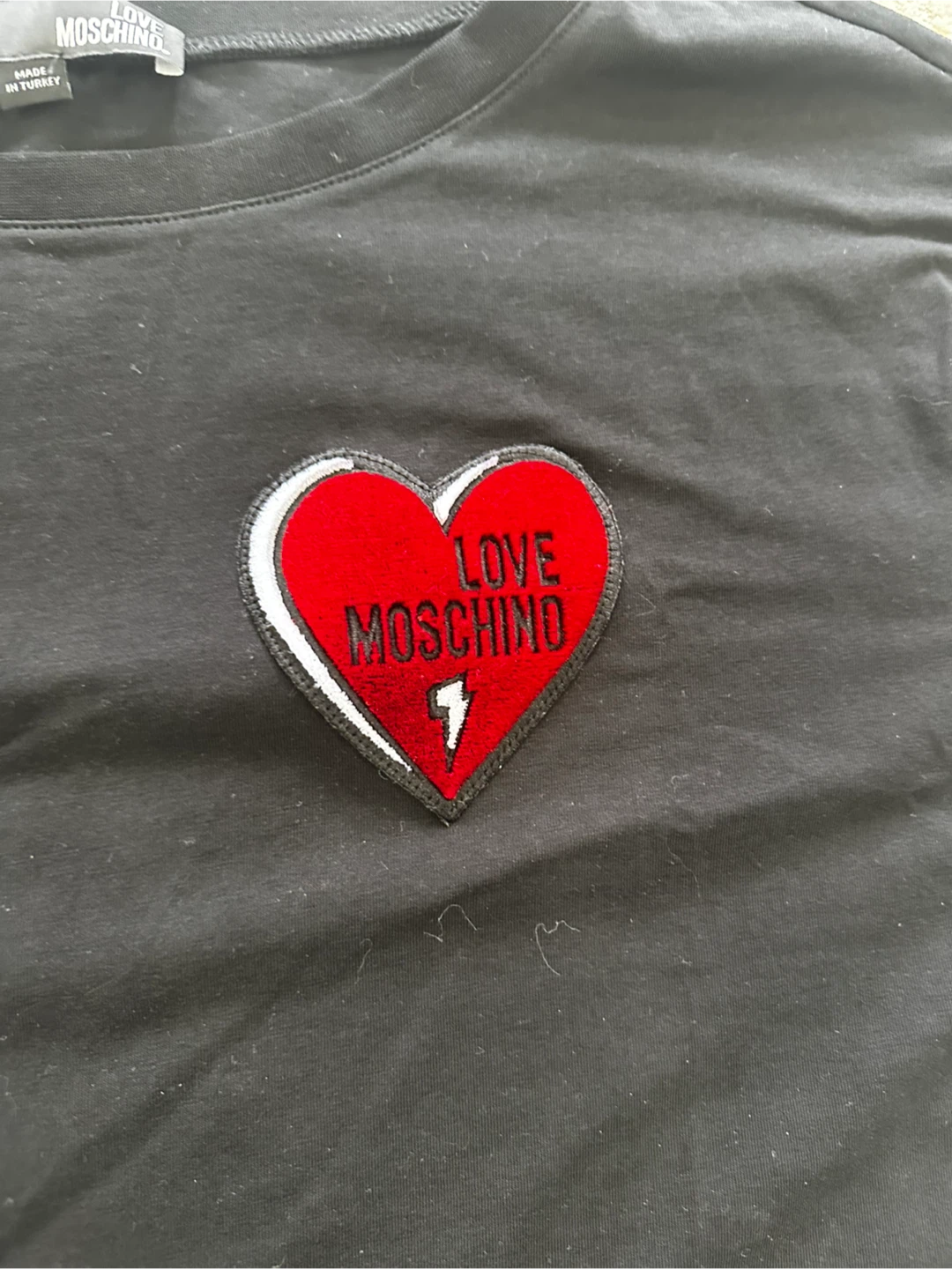 Love Moschino Black T-Shirt - photo 3
