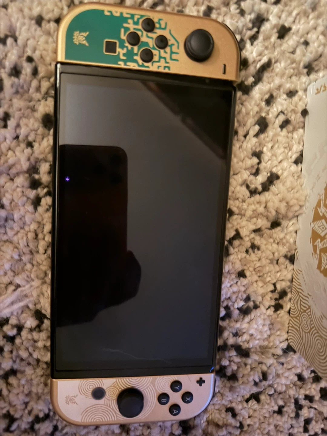 Nintendo Switch OLED Zelda TOTK Edition - photo 2
