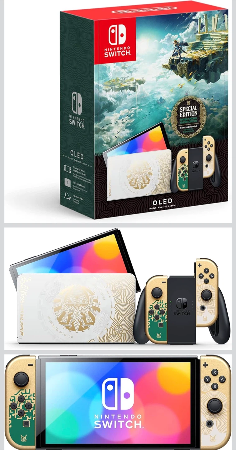 Nintendo Switch OLED Zelda TOTK Edition
