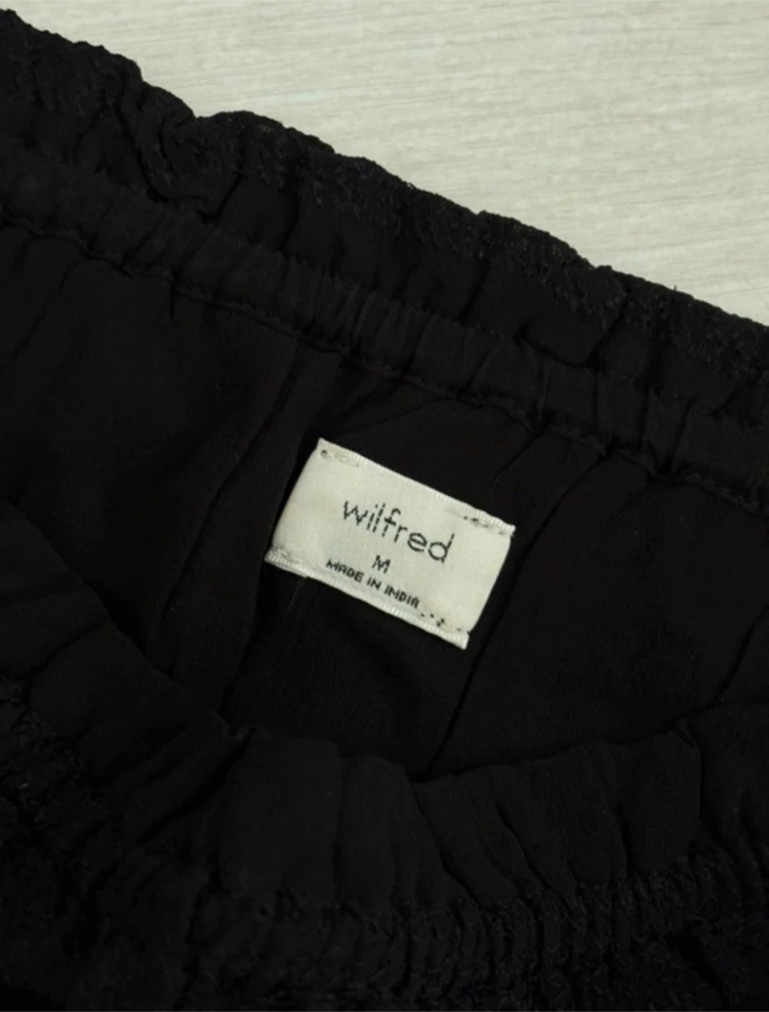 Wilfred Black Blouse Size M - photo 3
