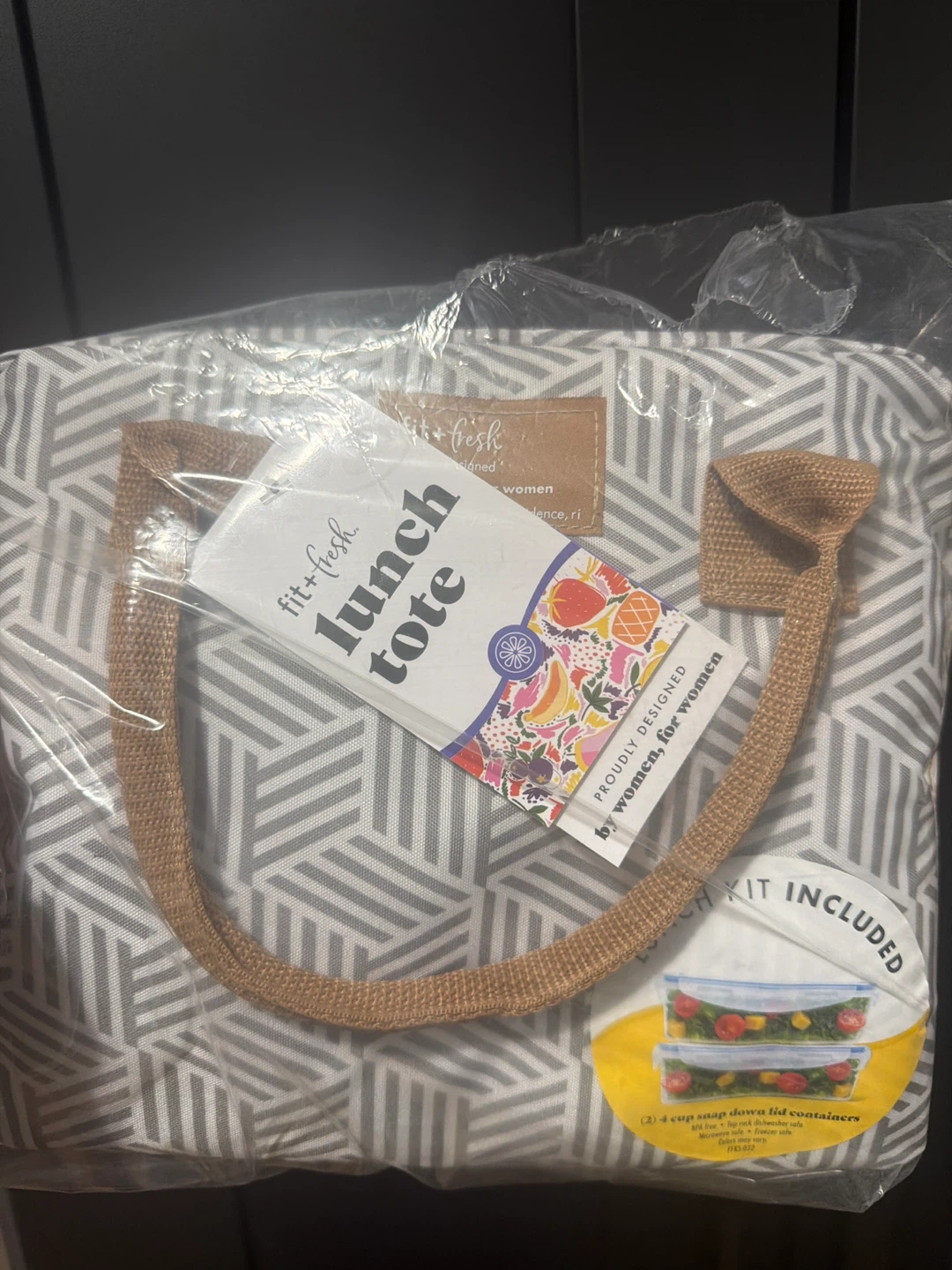 Fit + Fresh Lunch Tote - New with Kit