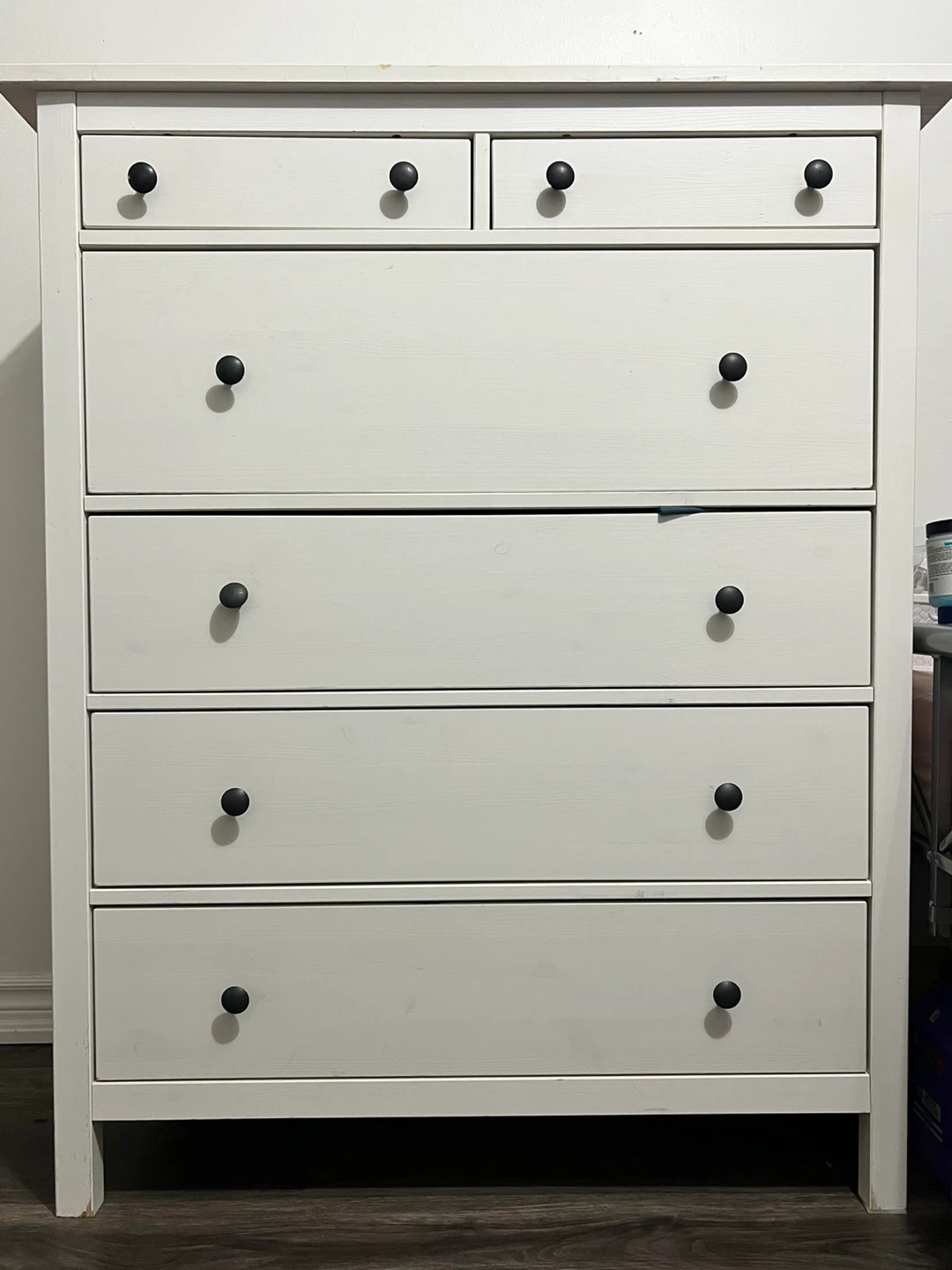 IKEA Hemnes White 6-Drawer Dresser - photo 2