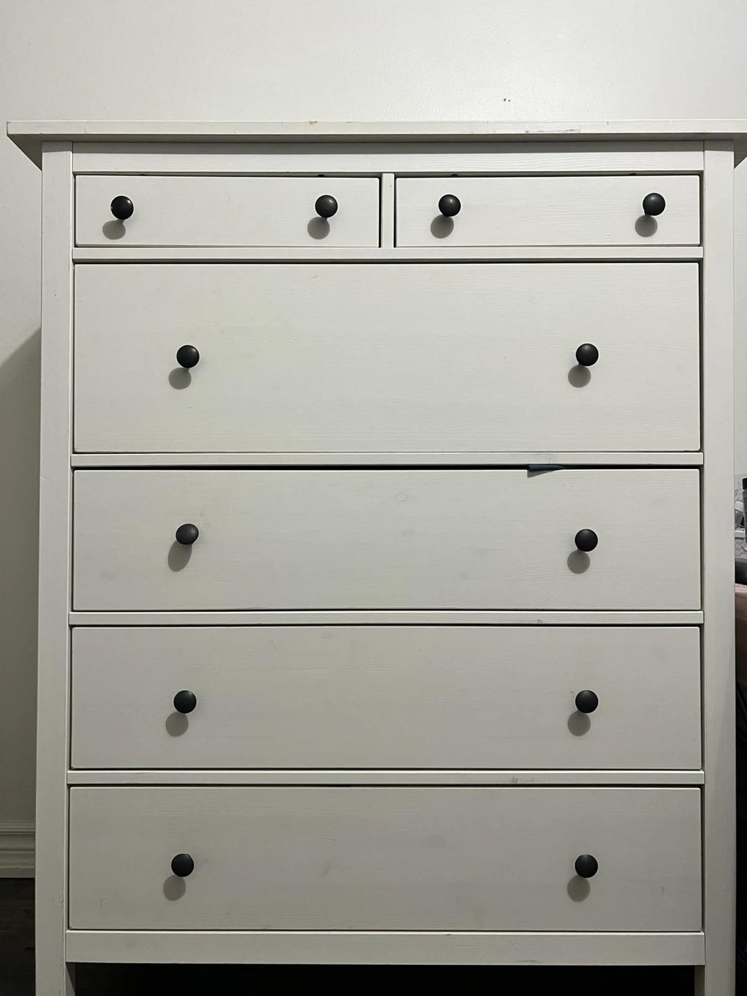 IKEA Hemnes White 6-Drawer Dresser