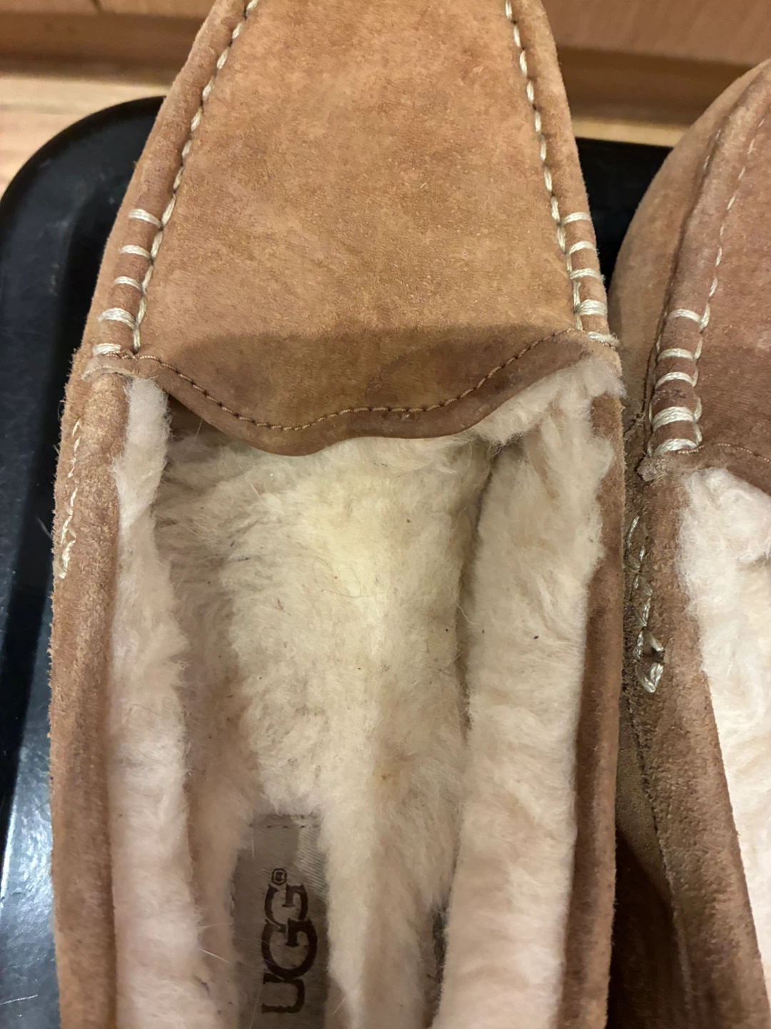 UGG Ansley Suede Loafers - Size 8 - photo 4