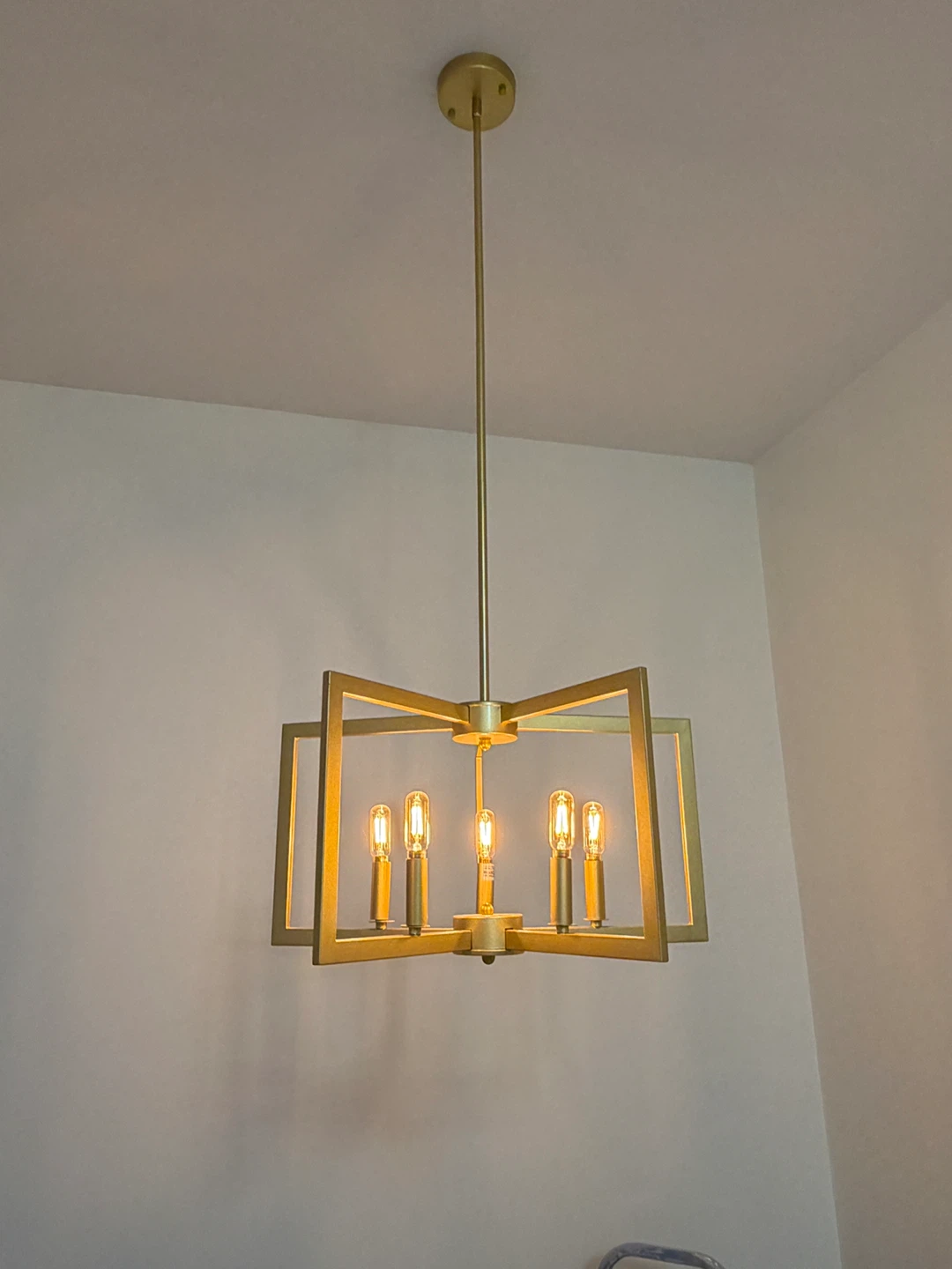 Gold Chandelier Lighting Fixture - photo 2