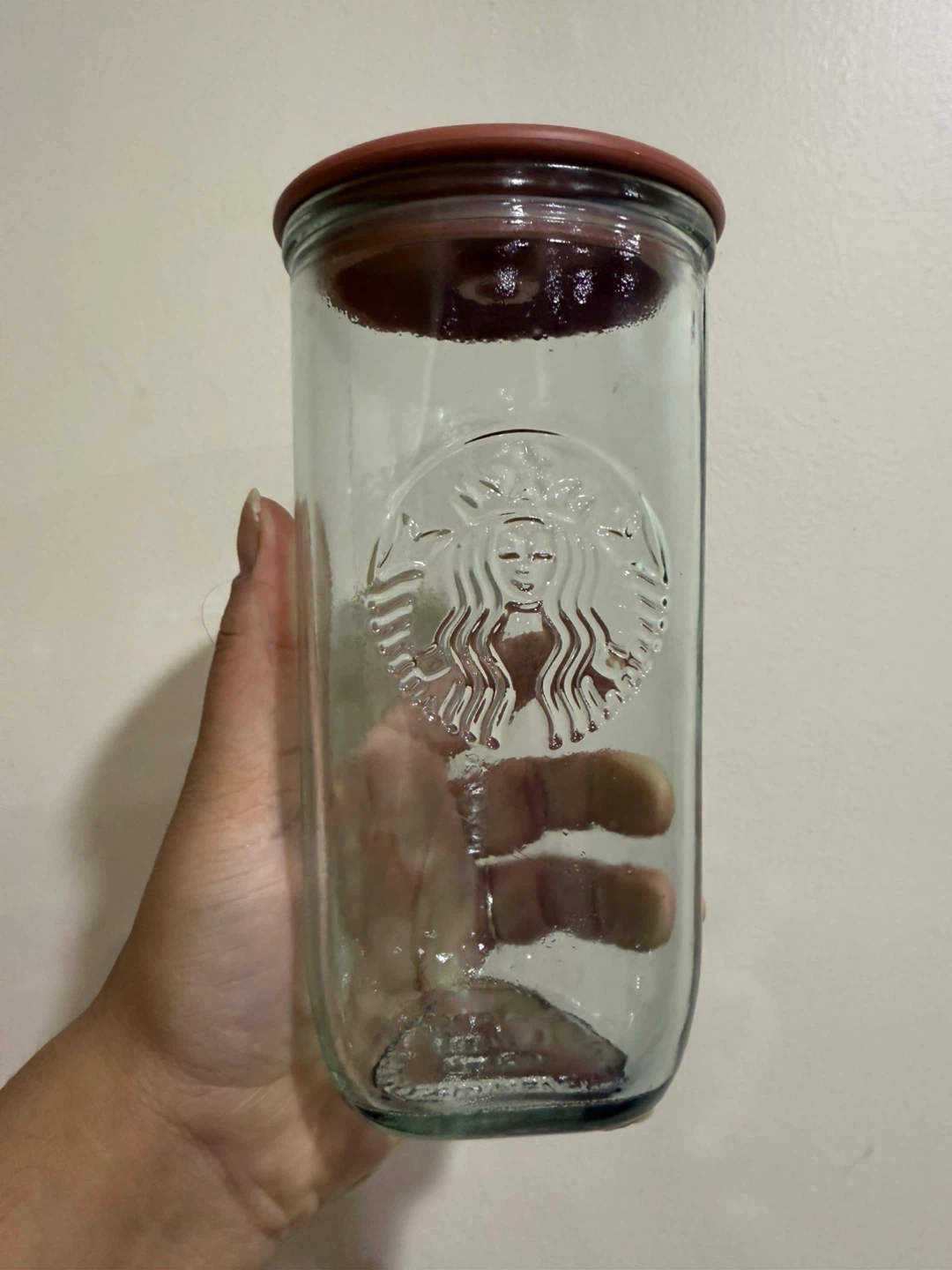 Like New Starbucks Glass Cup