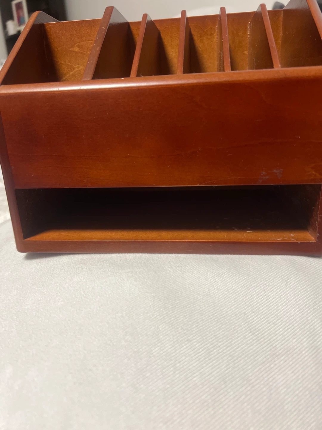 Wooden Desk Organizer