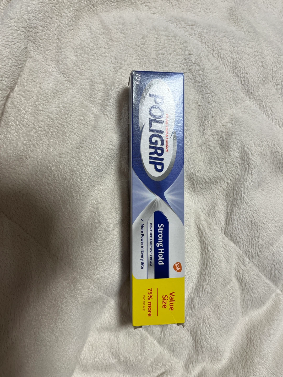 Poligrip Strong Hold Denture Adhesive Cream - photo 2
