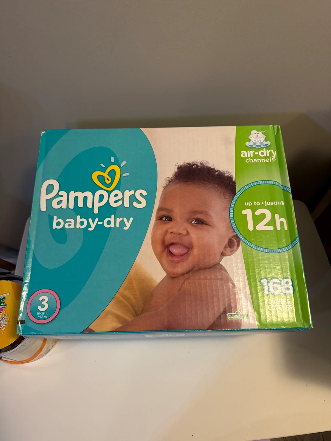Pampers Baby-Dry Size 3 (168 Diapers)