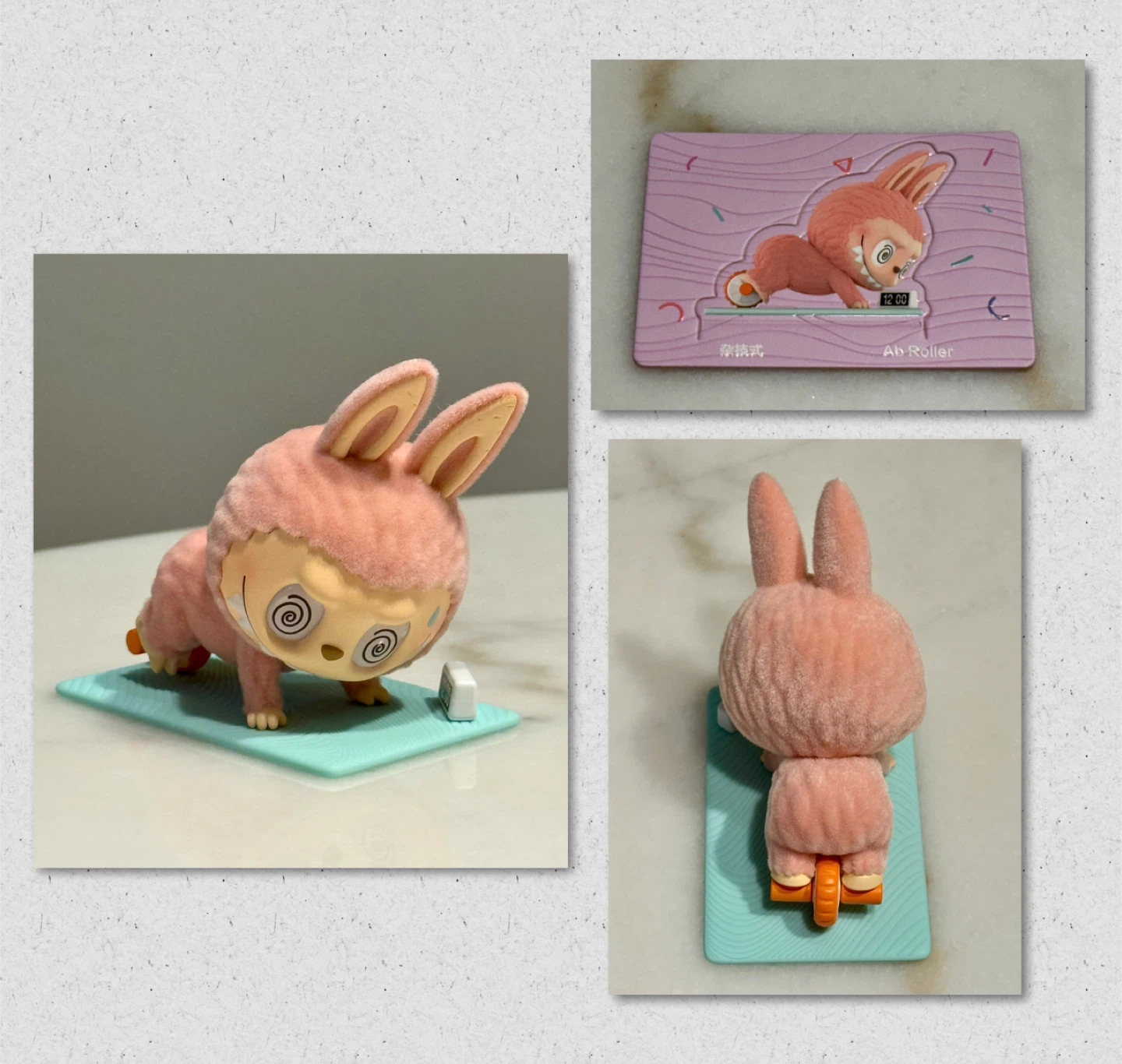 Brand new Pop Mart opened box Labubu Lazy Yoga - photo 2