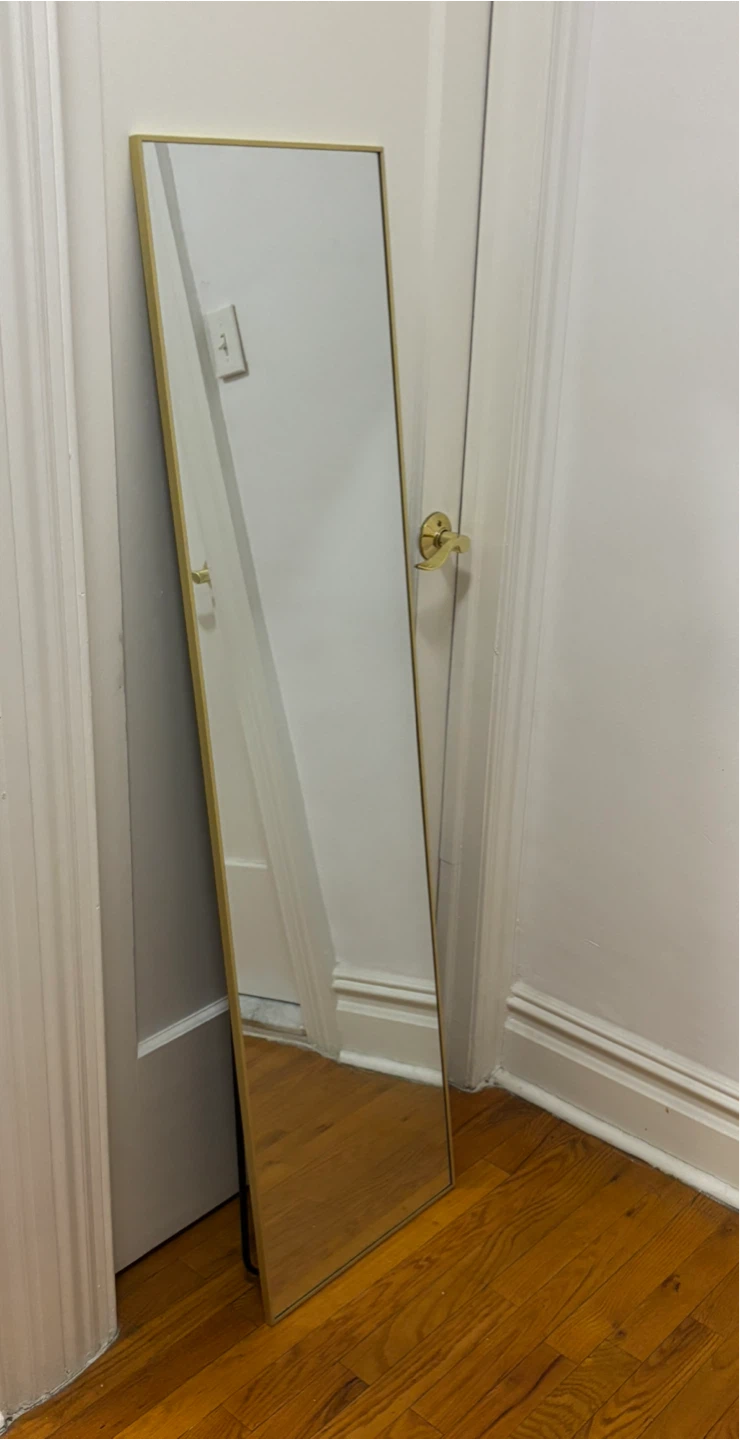 Gold Framed Full Length Mirror
