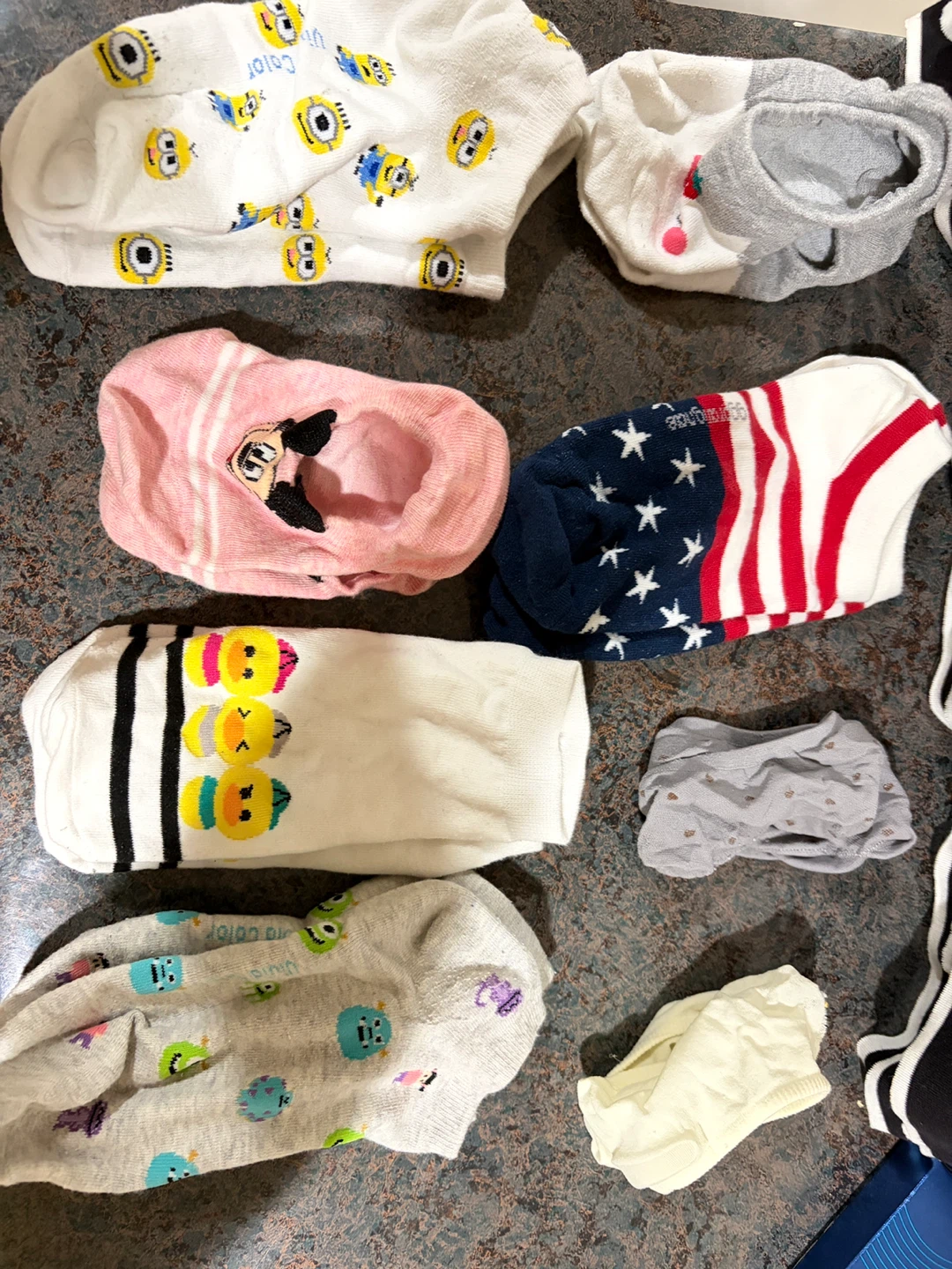 Assorted Ankle Socks - Various Designs
