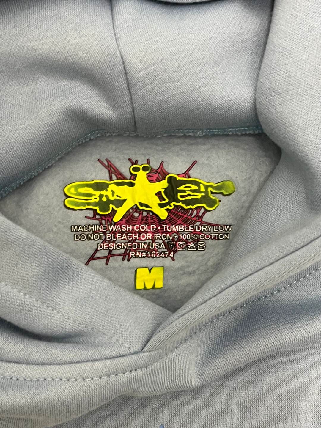 Sp5der Hoodie - Size M - photo 3