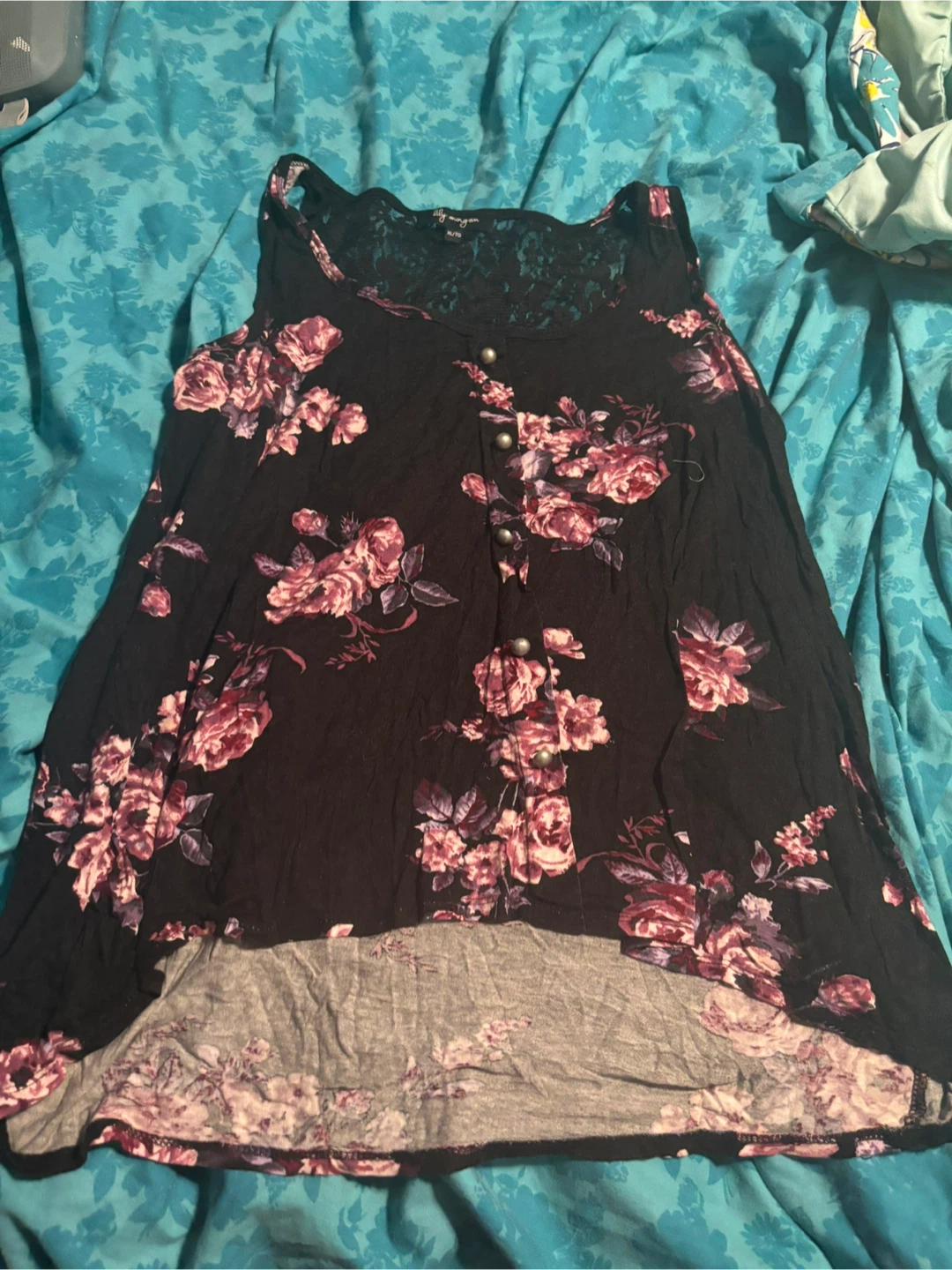 Lily Morgan Floral Tank Top - XL/TG
