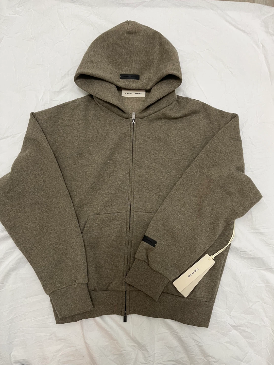 Fear of God Essentials Full Zip Hoodie