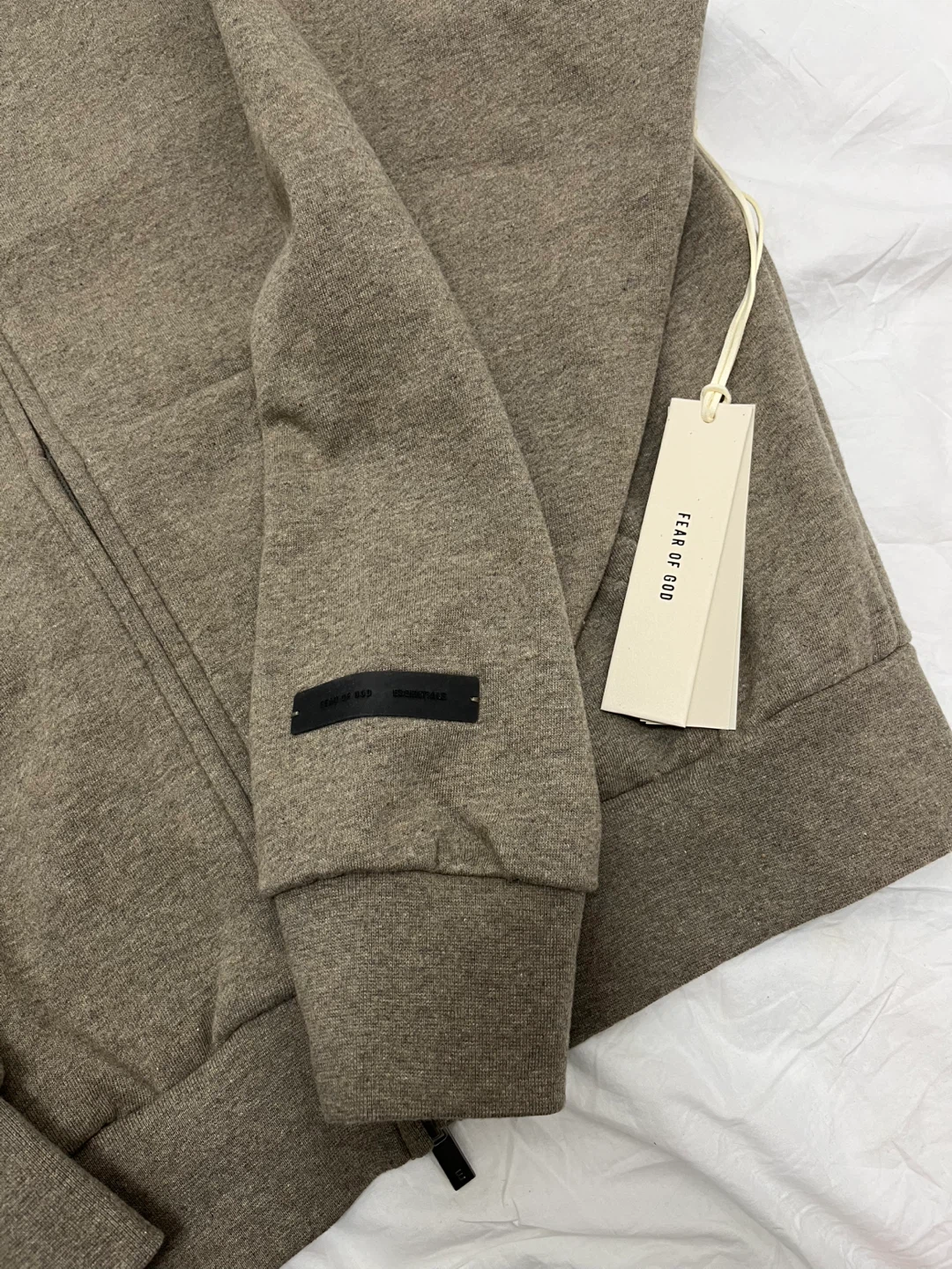 Fear of God Essentials Full Zip Hoodie - photo 2