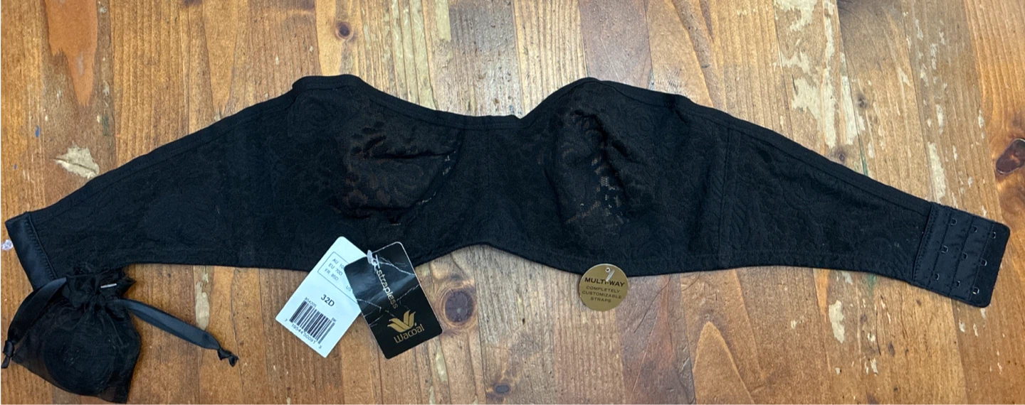 New Wacoal Strapless Bra - Size 32D