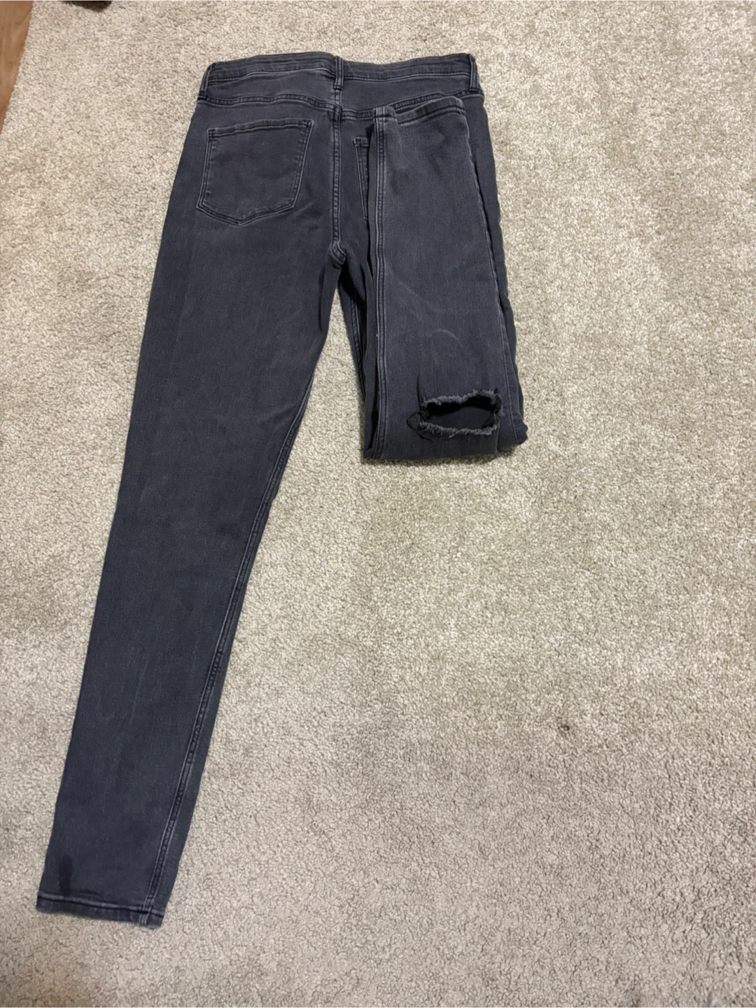 Ripped Black Jeans - photo 4