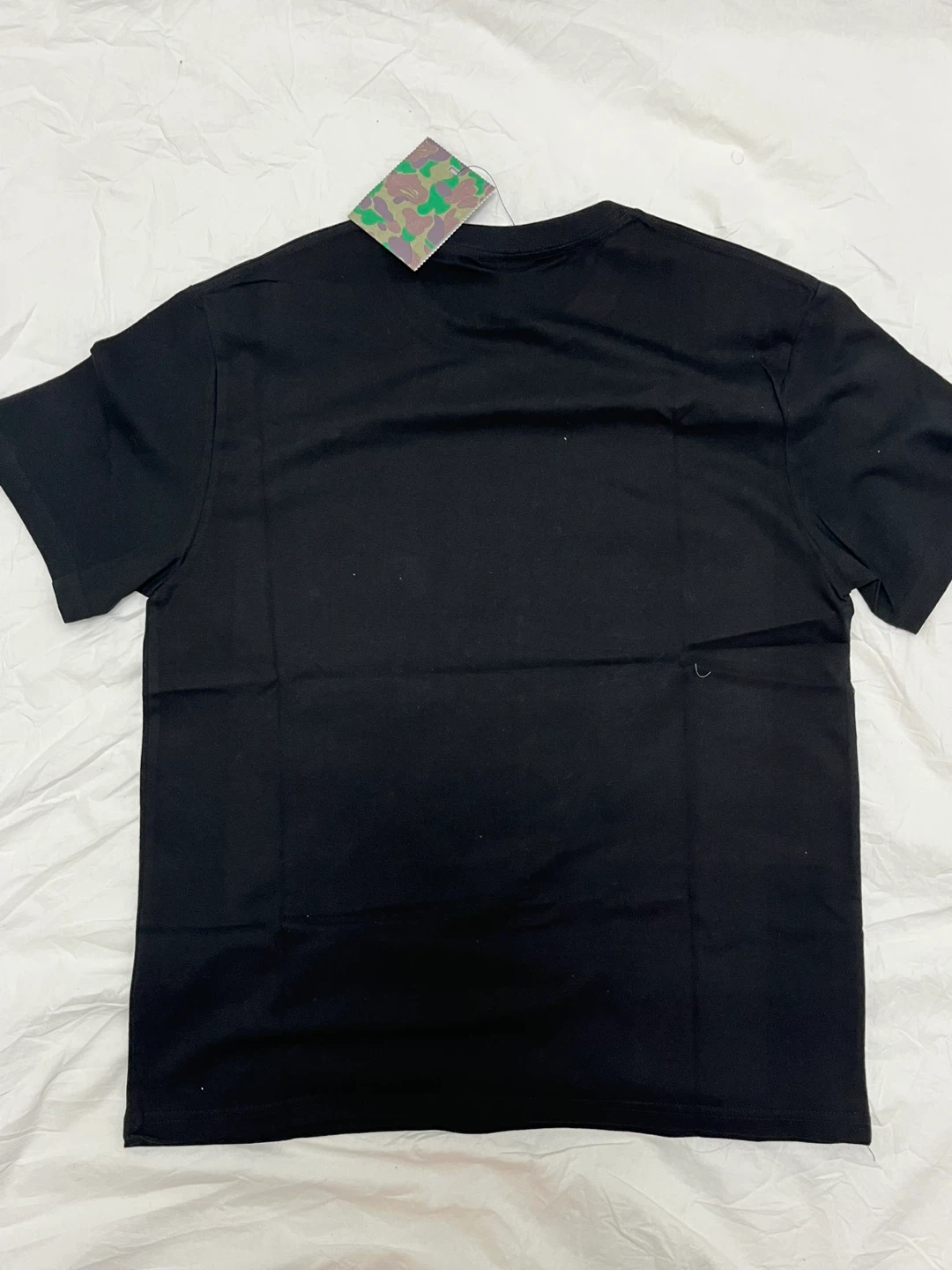 New A Bathing Ape BAPE Black Camo Tee - Size M - photo 5