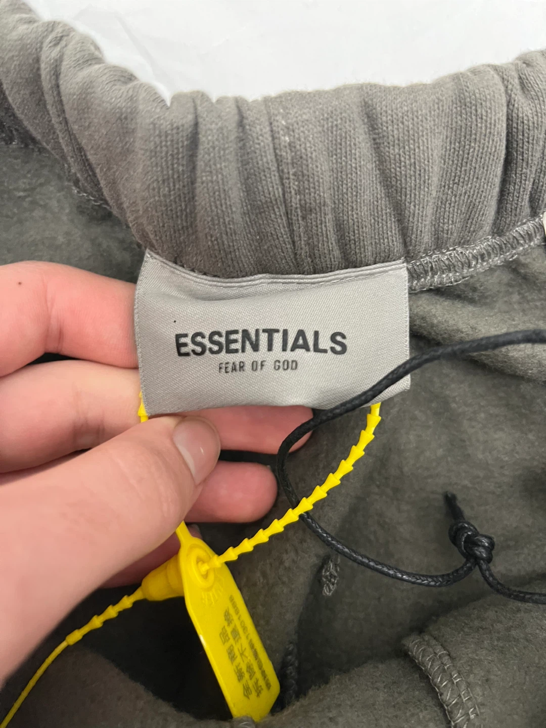 Essentials Fear Of God Olive Sweatpants - photo 4