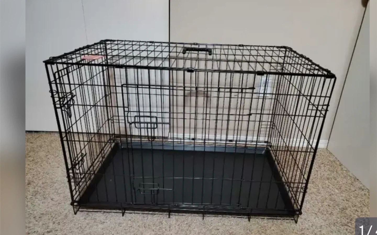 Dog Crate - Black