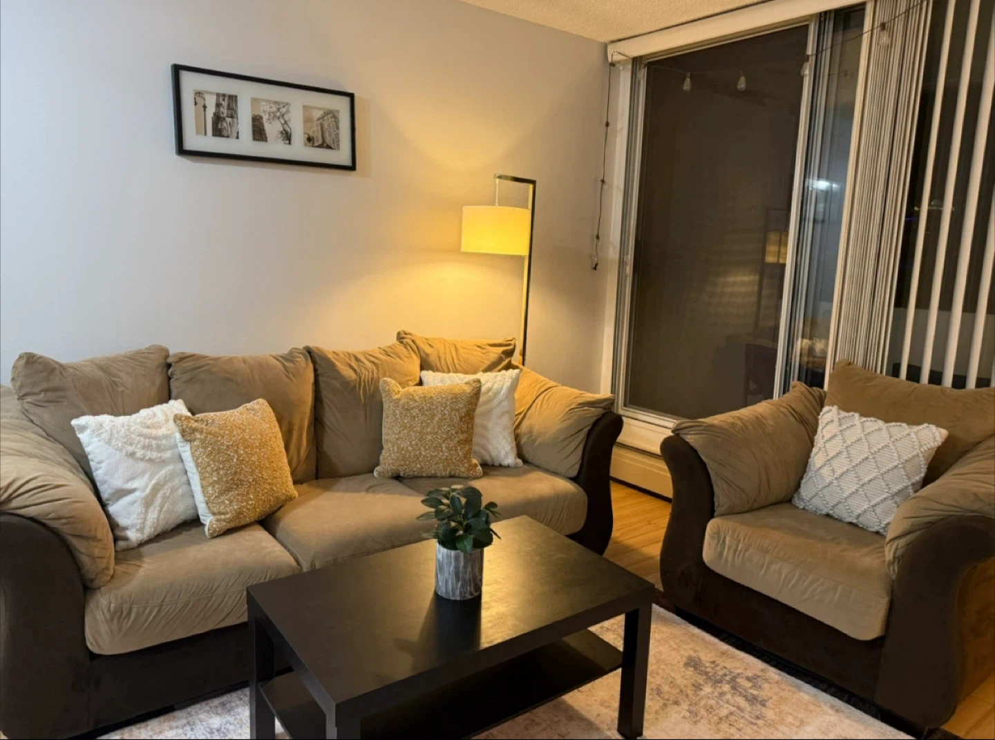 Move out sell - Brown Sofa set